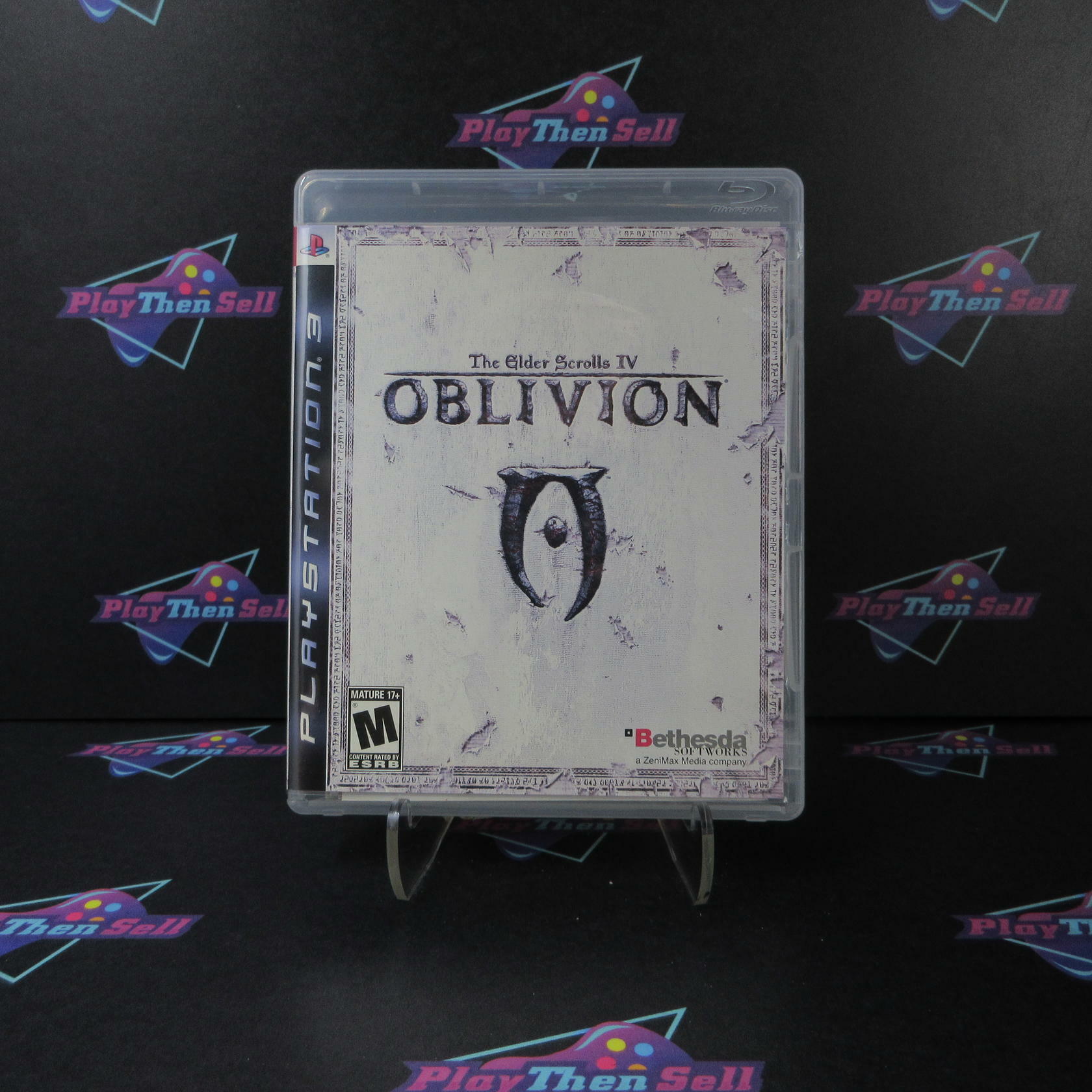 The Elder Scrolls IV Oblivion PS3 PlayStation 3 + Map Complete - Excellent