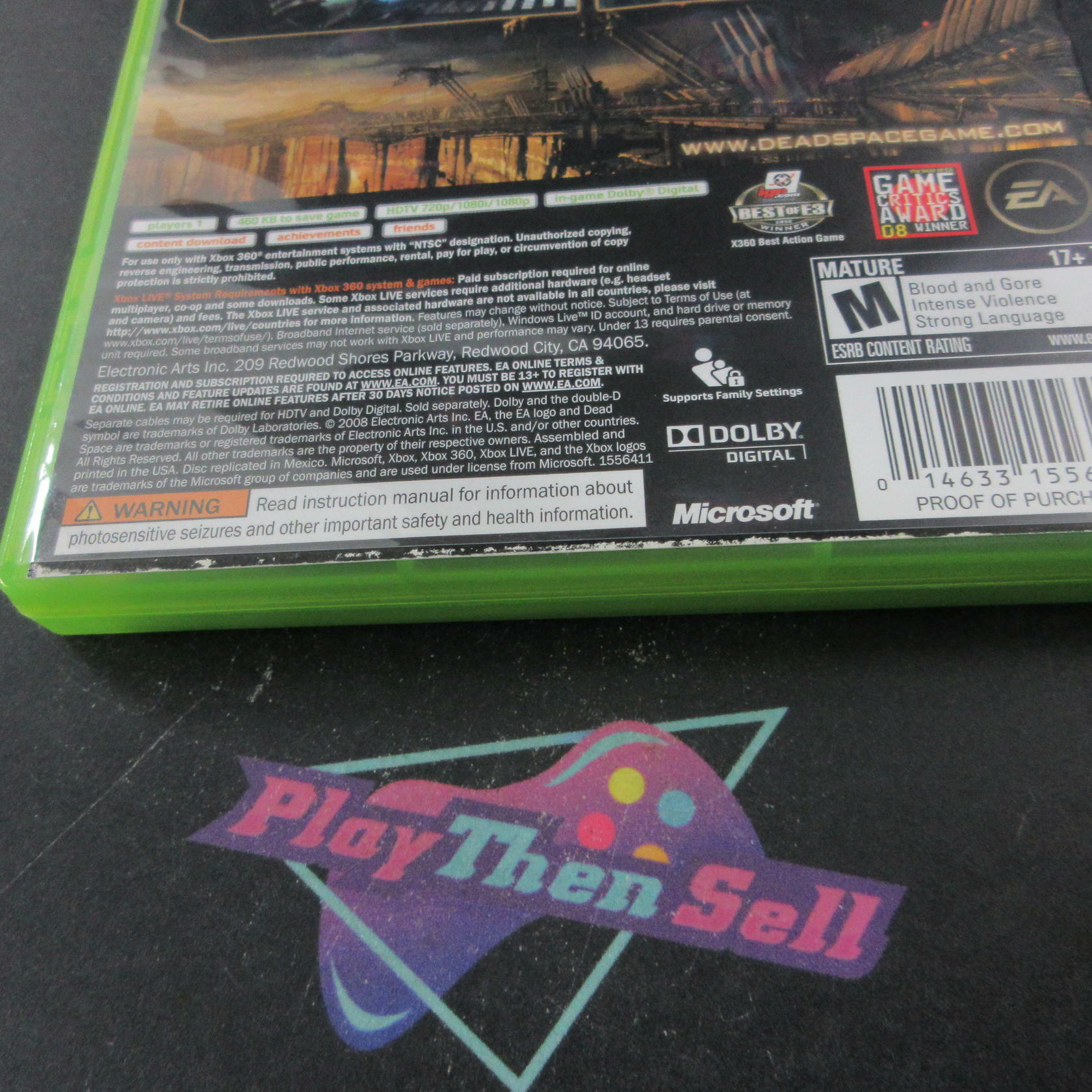 Dead Space Xbox 360 AD Complete CIB - Very Good