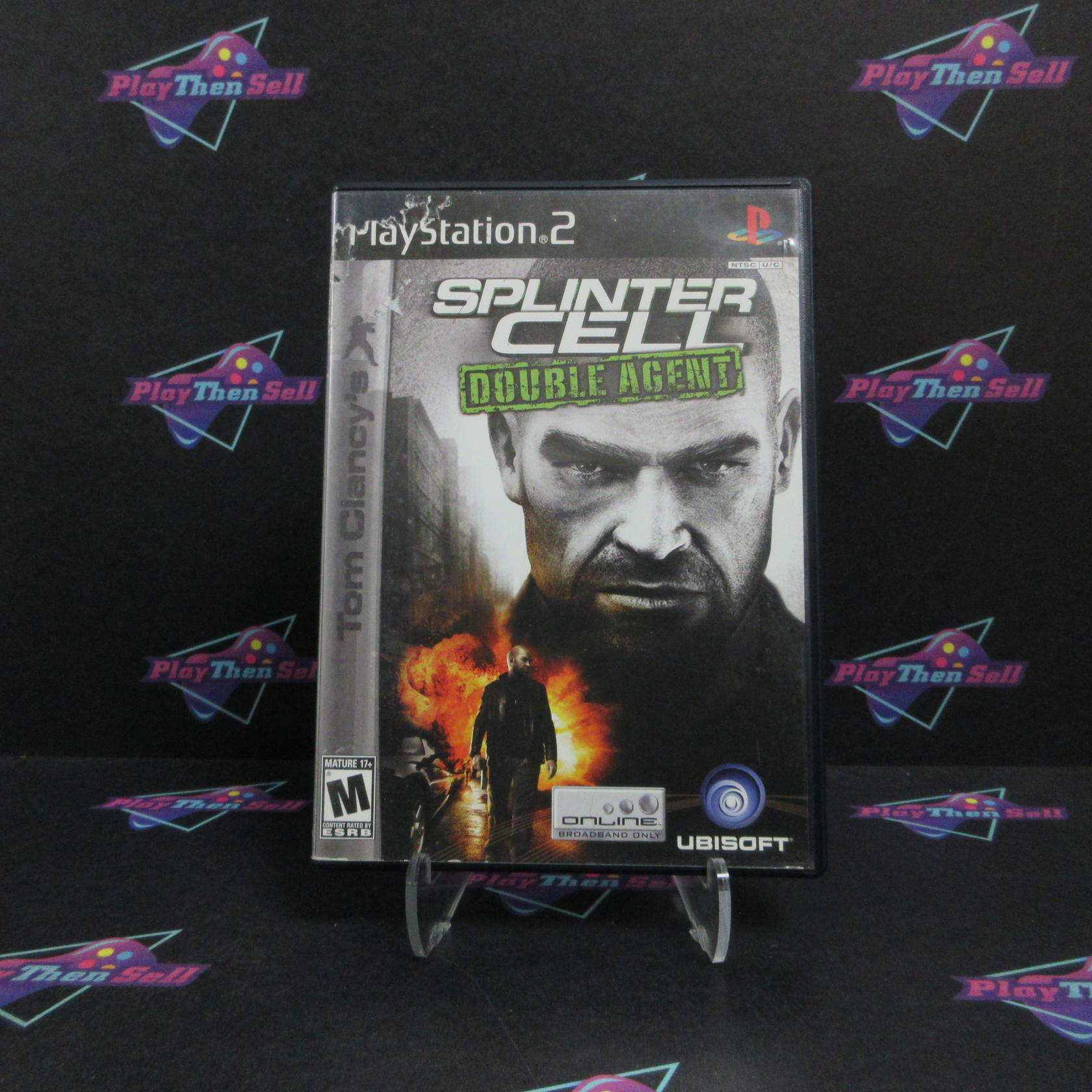 Splinter Cell Double Agent PS2 PlayStation 2 AD/MD Complete CIB - Very Good