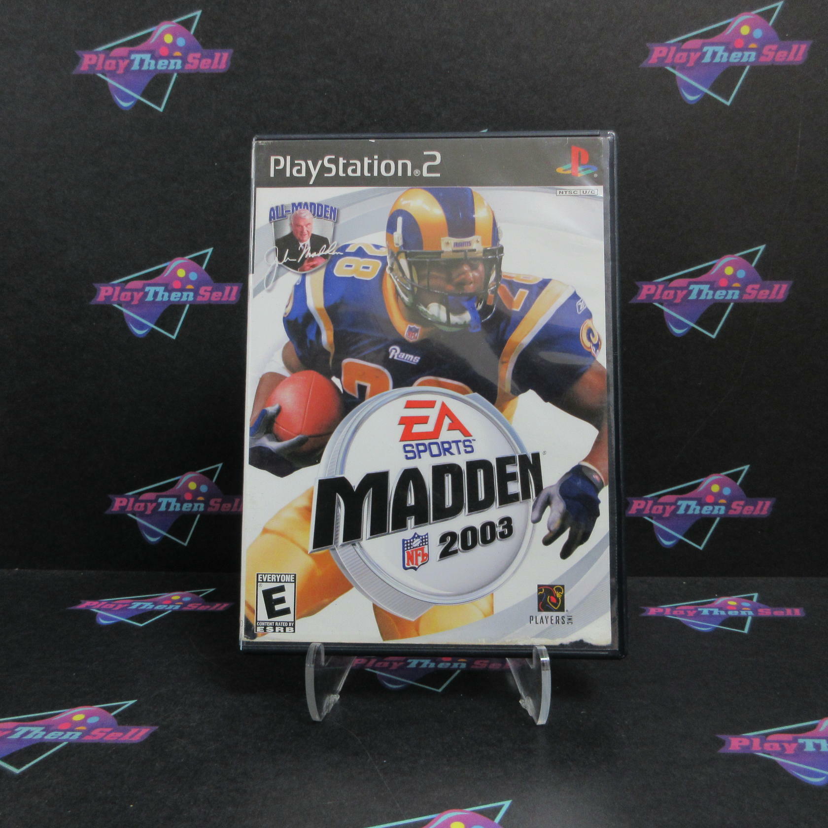 Madden NFL 2003 PS2 PlayStation 2 AD/DD Complete CIB - Very Good