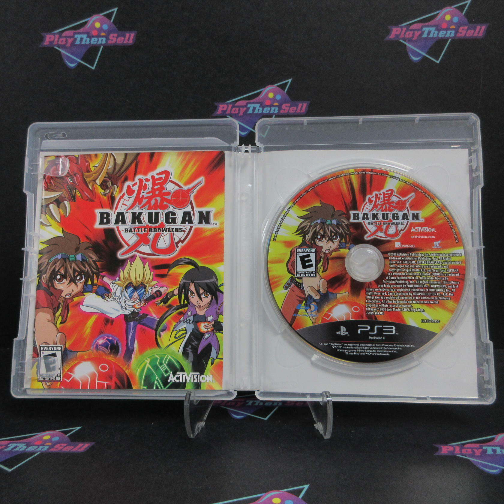 Bakugan Battle Brawlers PS3 PlayStation 3 - Like New