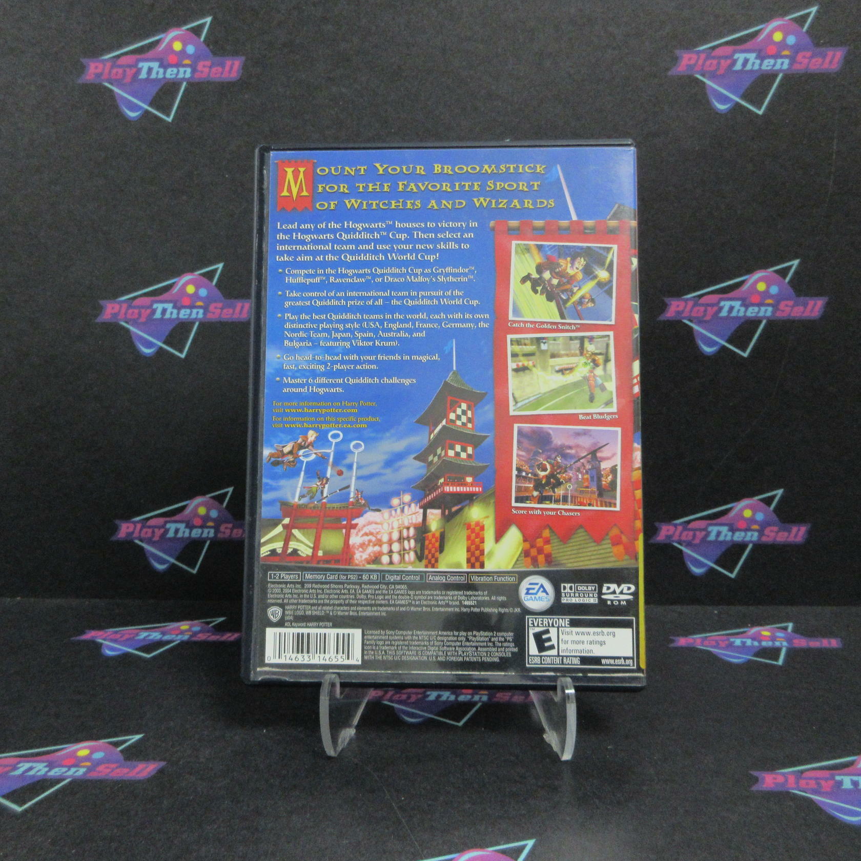 Harry Potter Quidditch World Cup GH PS2 PlayStation 2 AD/NM - Very Good