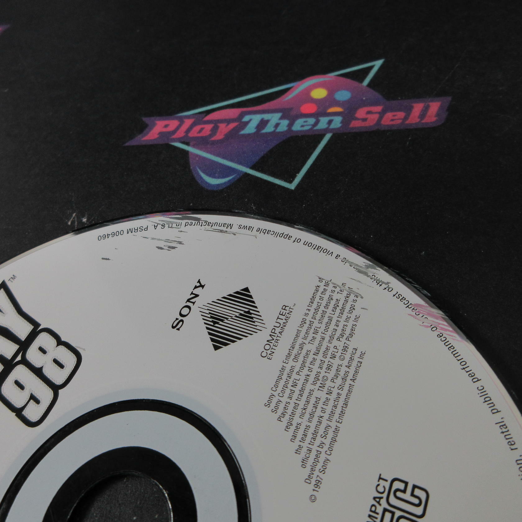 NFL GameDay 99 PS1 PlayStation 1 DD/NM - Very Good