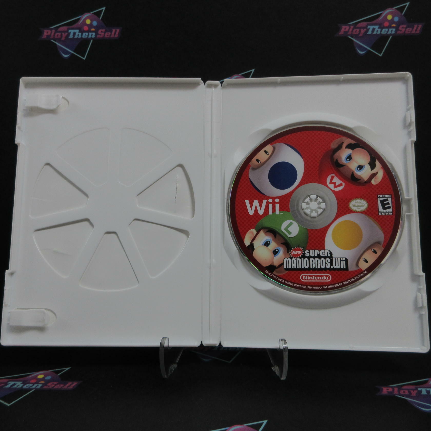New Super Mario Bros Nintendo Wii AD/DD/NM - Very Good