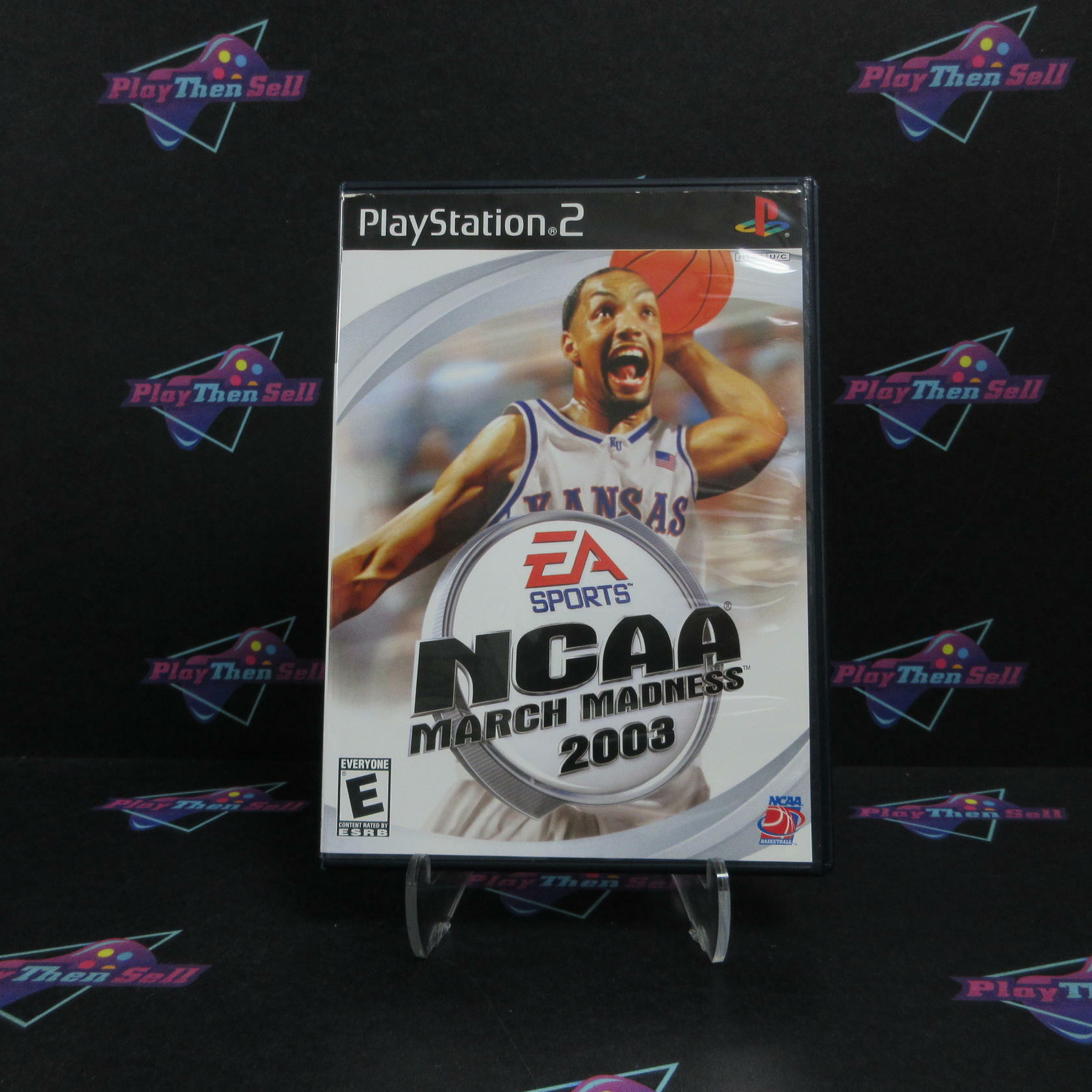 NCAA March Madness 2003 PS2 PlayStation 2 AD Complete CIB - Very Good