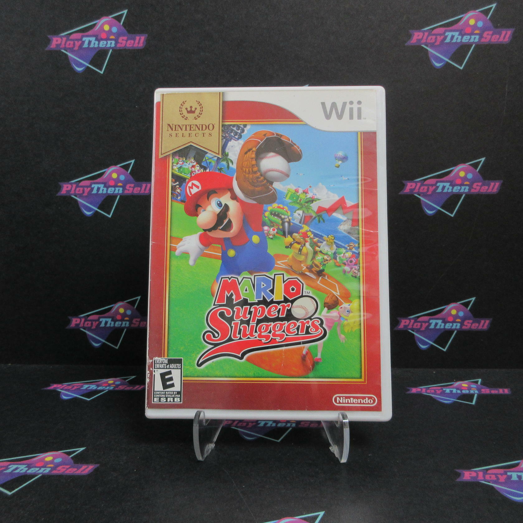 Mario Super Sluggers Nintendo Selects Nintendo Wii AD/NM - Very Good