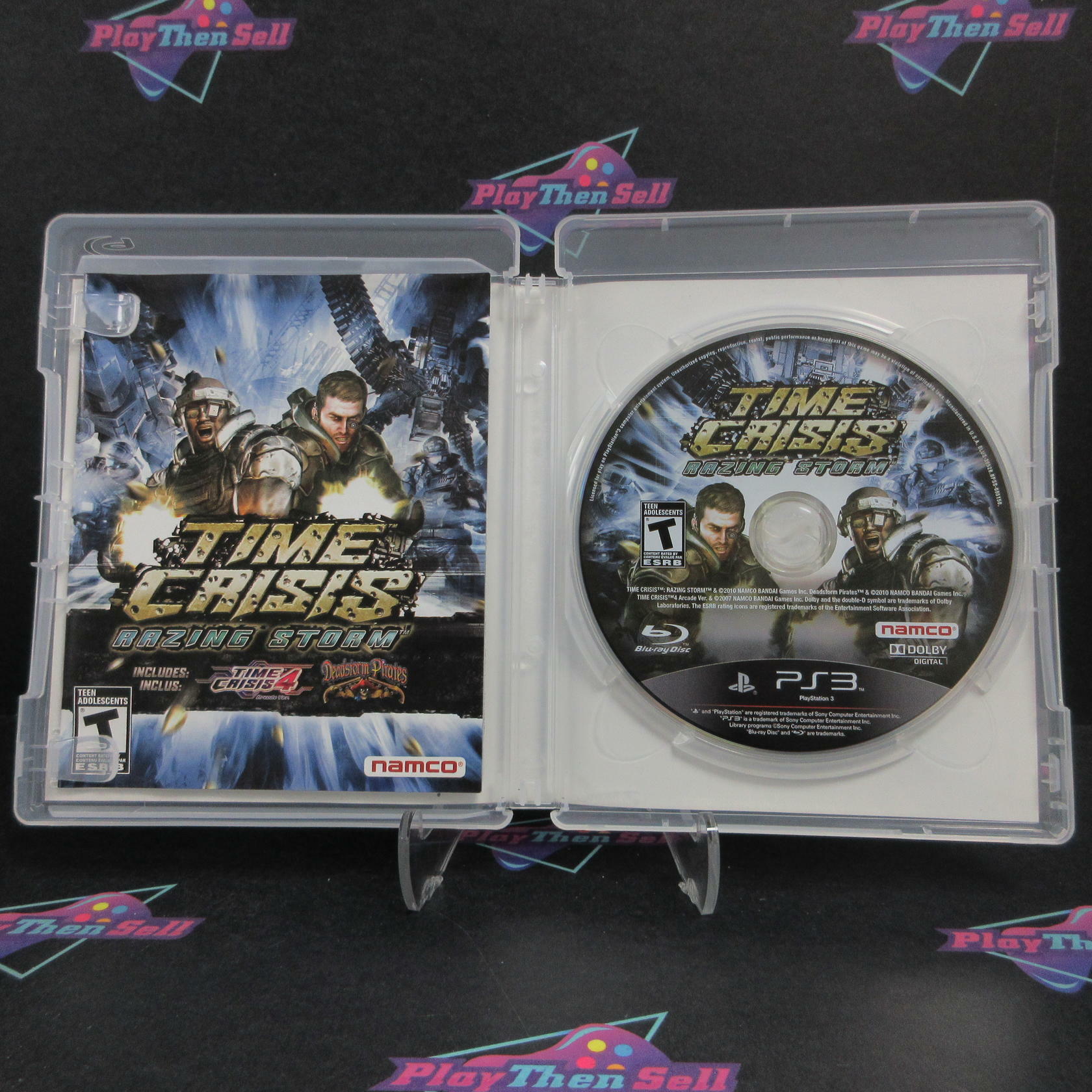 Time Crisis Razing Storm PS3 PlayStation 3 Complete - Excellent