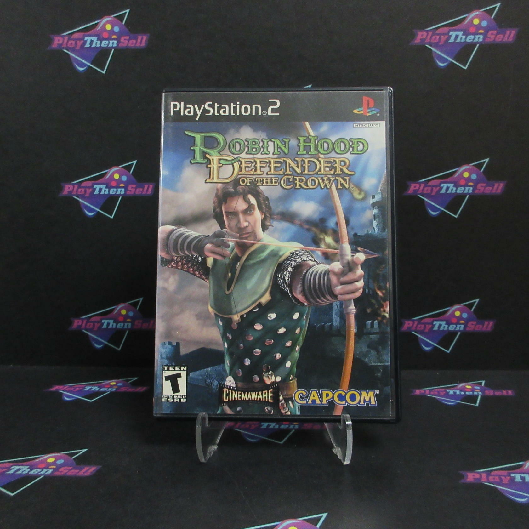 Robin Hood Defender of the Crown PS2 PlayStation 2 DD Complete CIB - Very Good