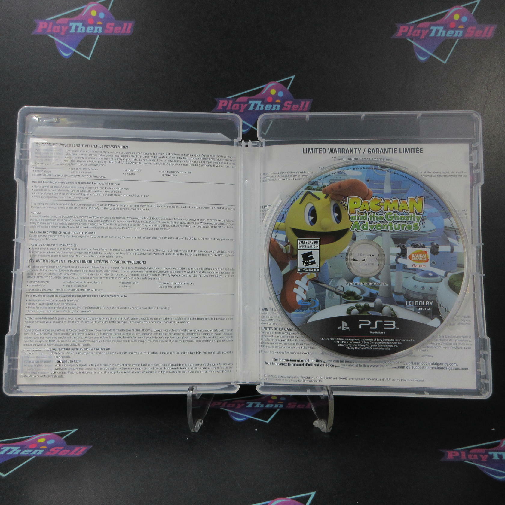 Pac-Man and the Ghostly Adventures PS3 PlayStation 3 Complete - Excellent
