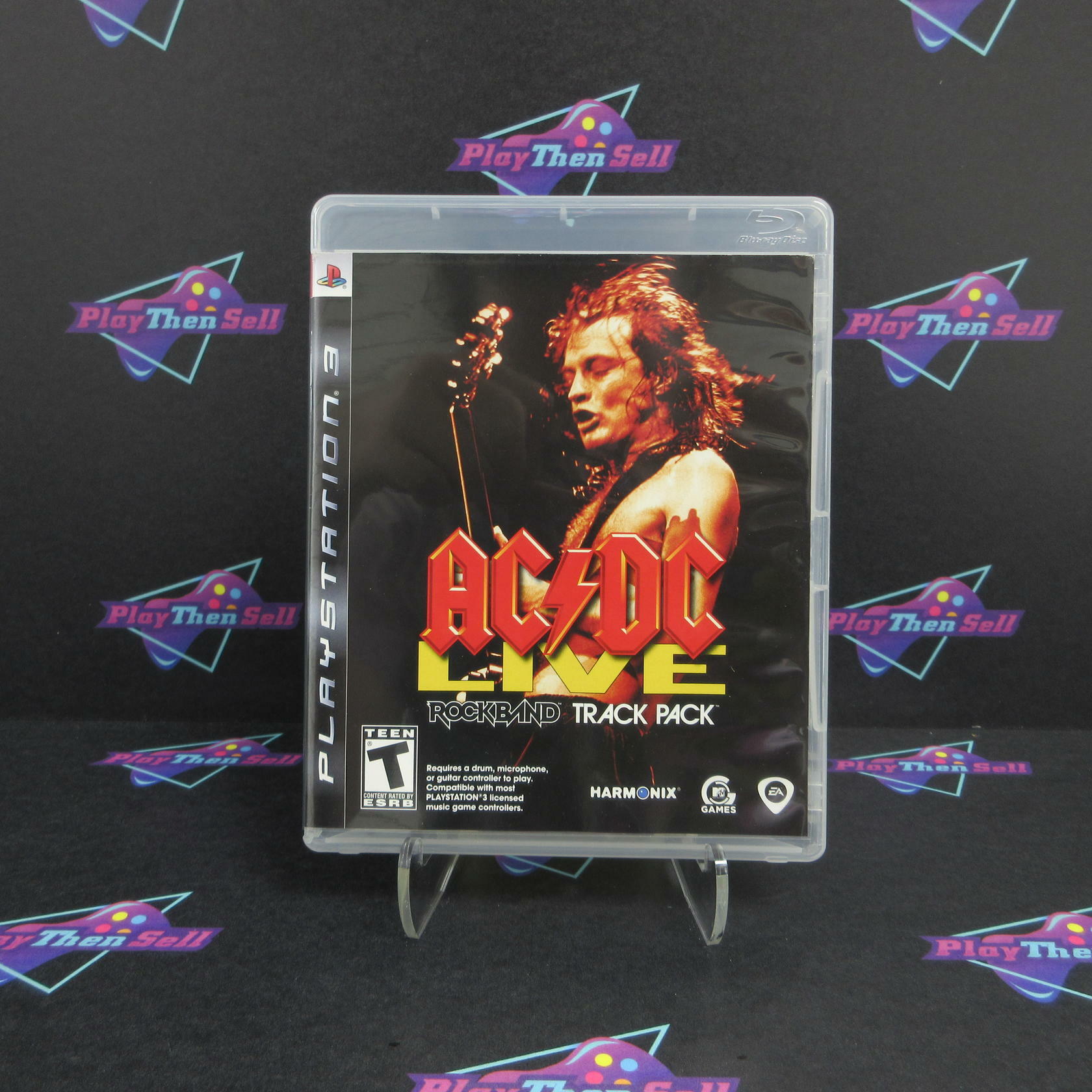 AC/DC Live Rock Band Track Pack PS3 PlayStation 3 - Like New
