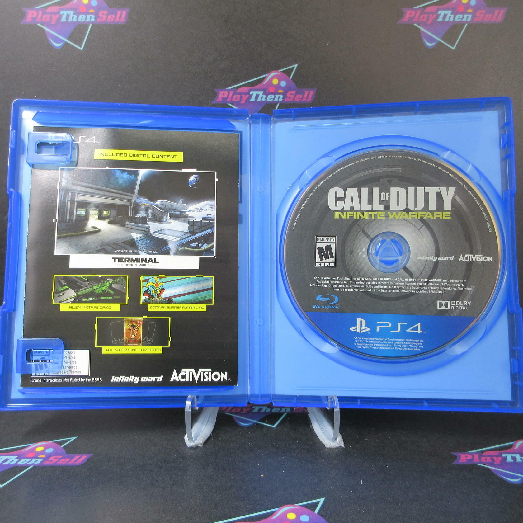 Call of Duty Infinite Warfare Legacy Edition PS4 PlayStation 4 AD Complete CIB - Very Good