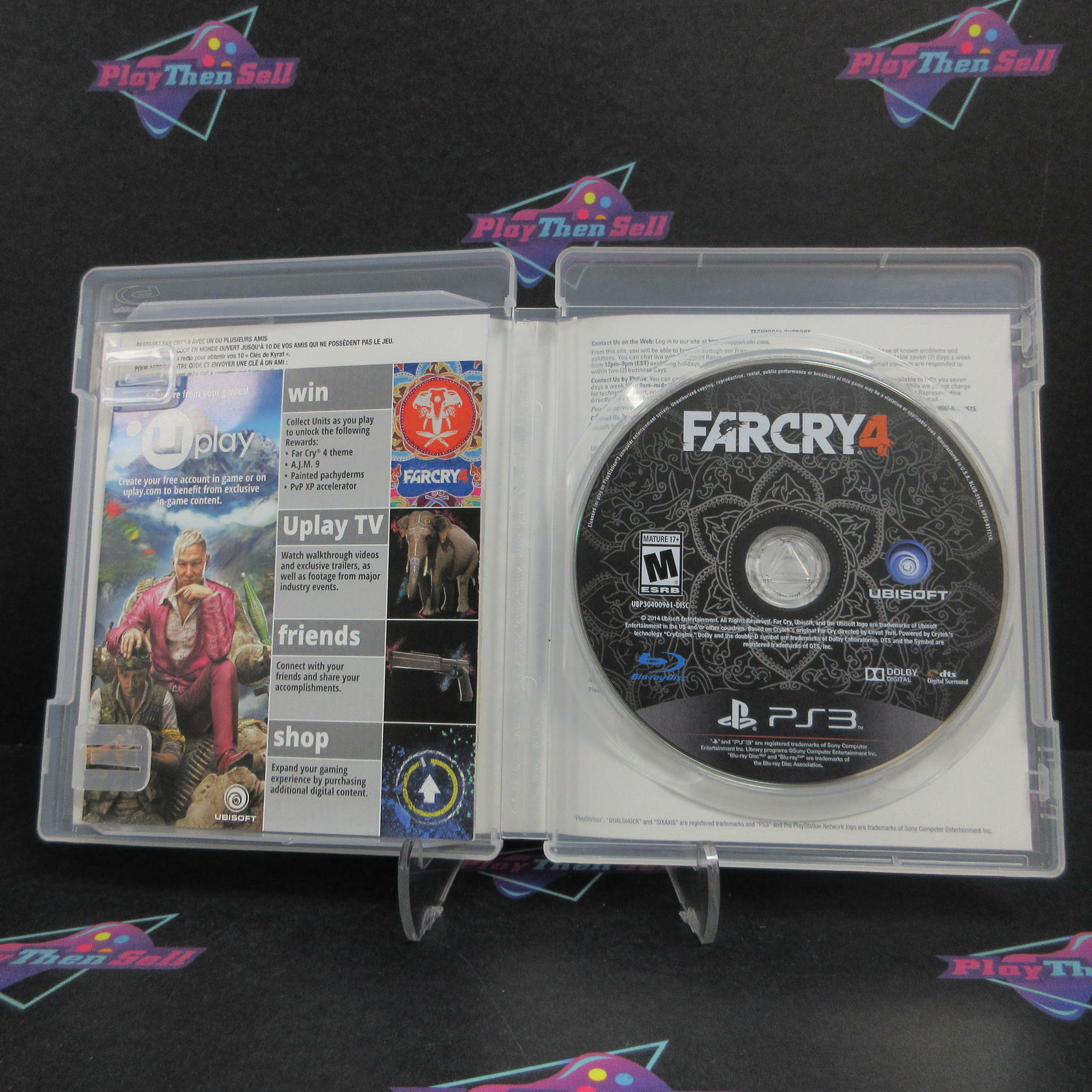 Far Cry 4 Limited Edition PS3 PlayStation 3 AD Complete CIB - Very Good