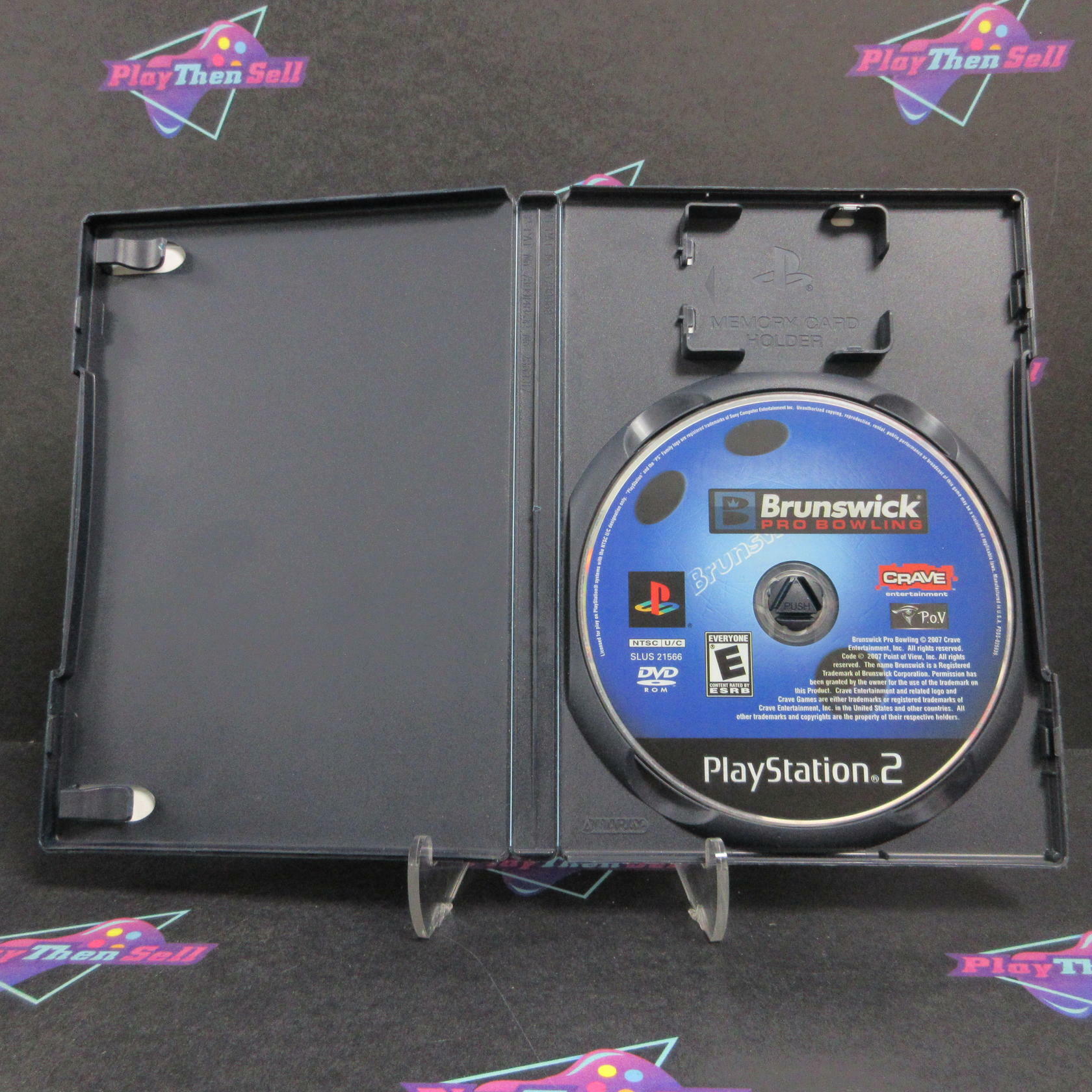 Brunswick Pro Bowling PS2 PlayStation 2 AD/NM - Very Good