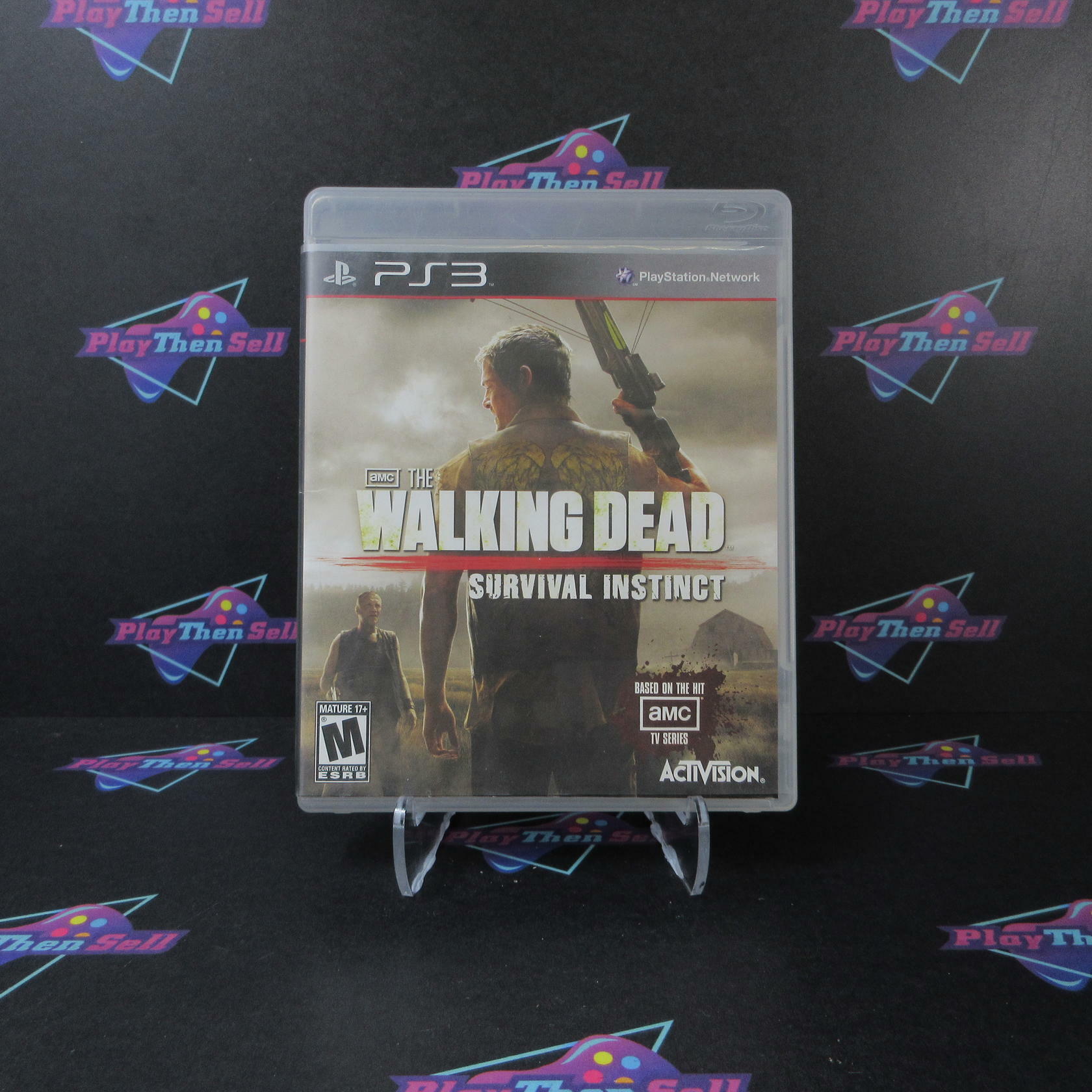 The Walking Dead Survival Instinct PS3 PlayStation 3 AD/NM - Very Good