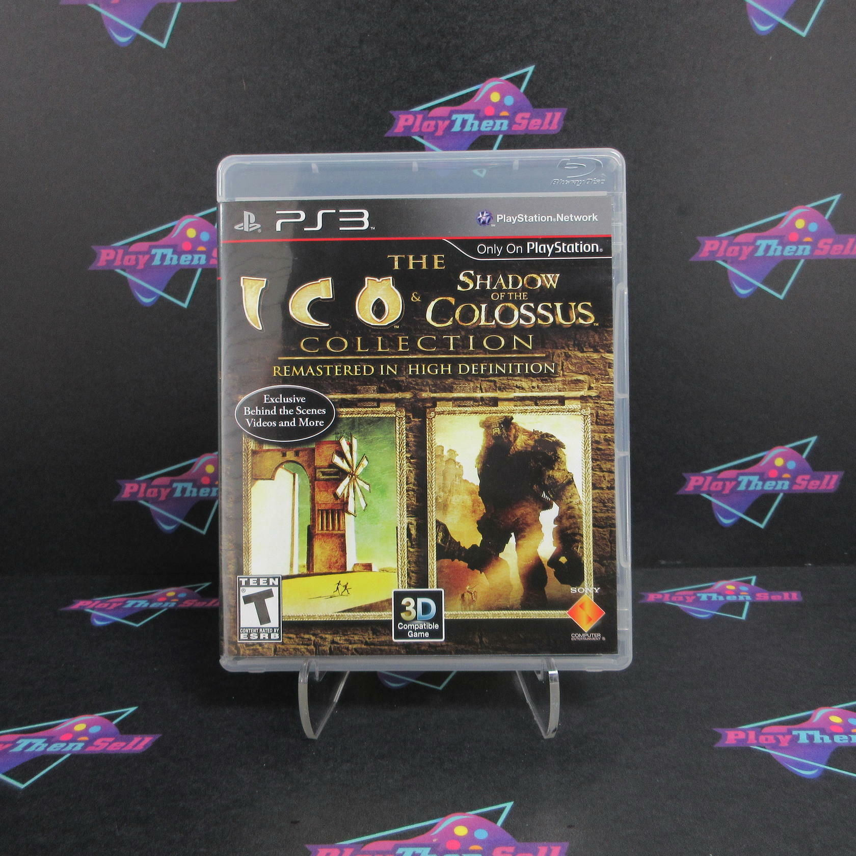 The ICO and Shadow of the Colossus Collection PS3 AD Complete CIB - Very Good