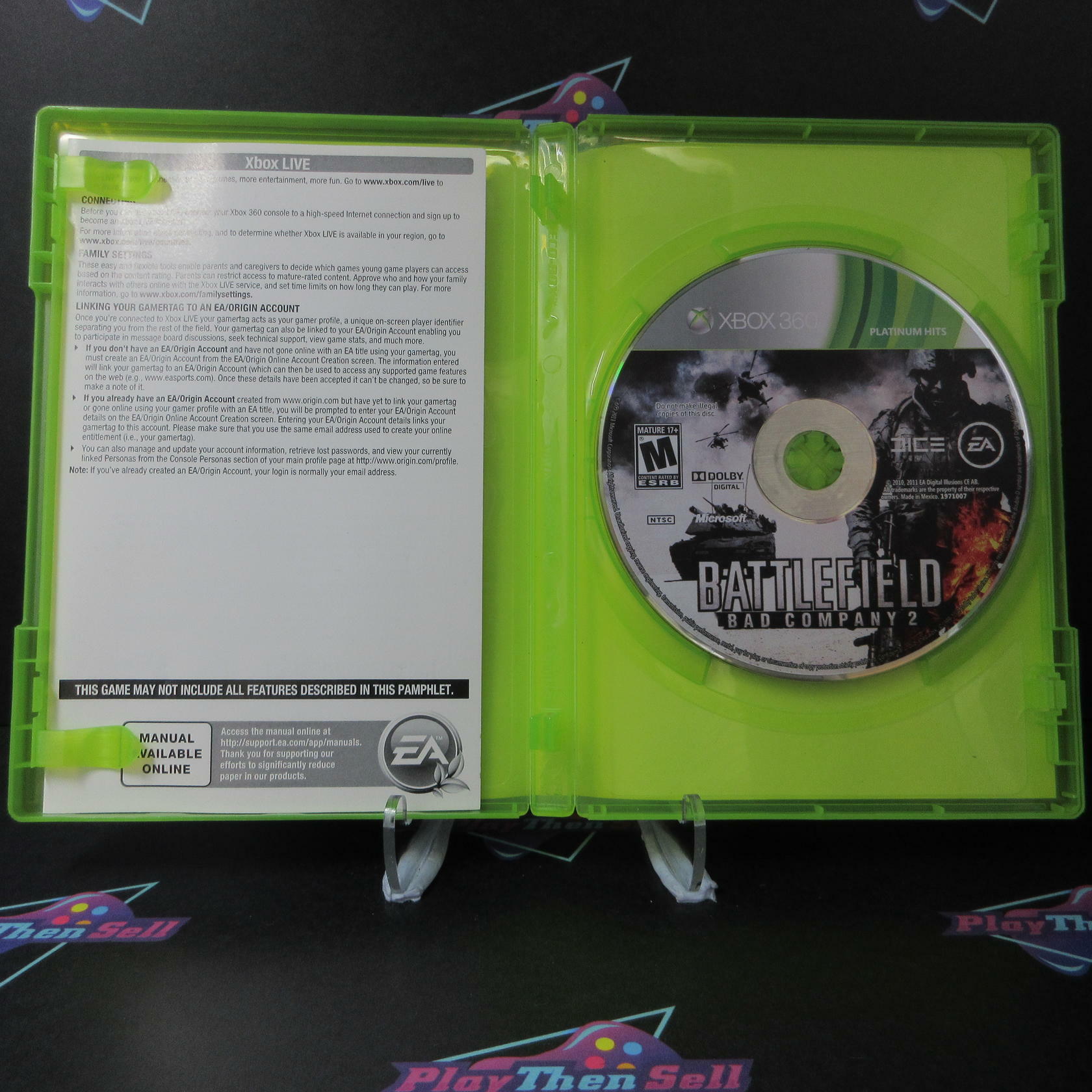 Battlefield Bad Company 2 PH Xbox 360 DD Complete CIB - Very Good