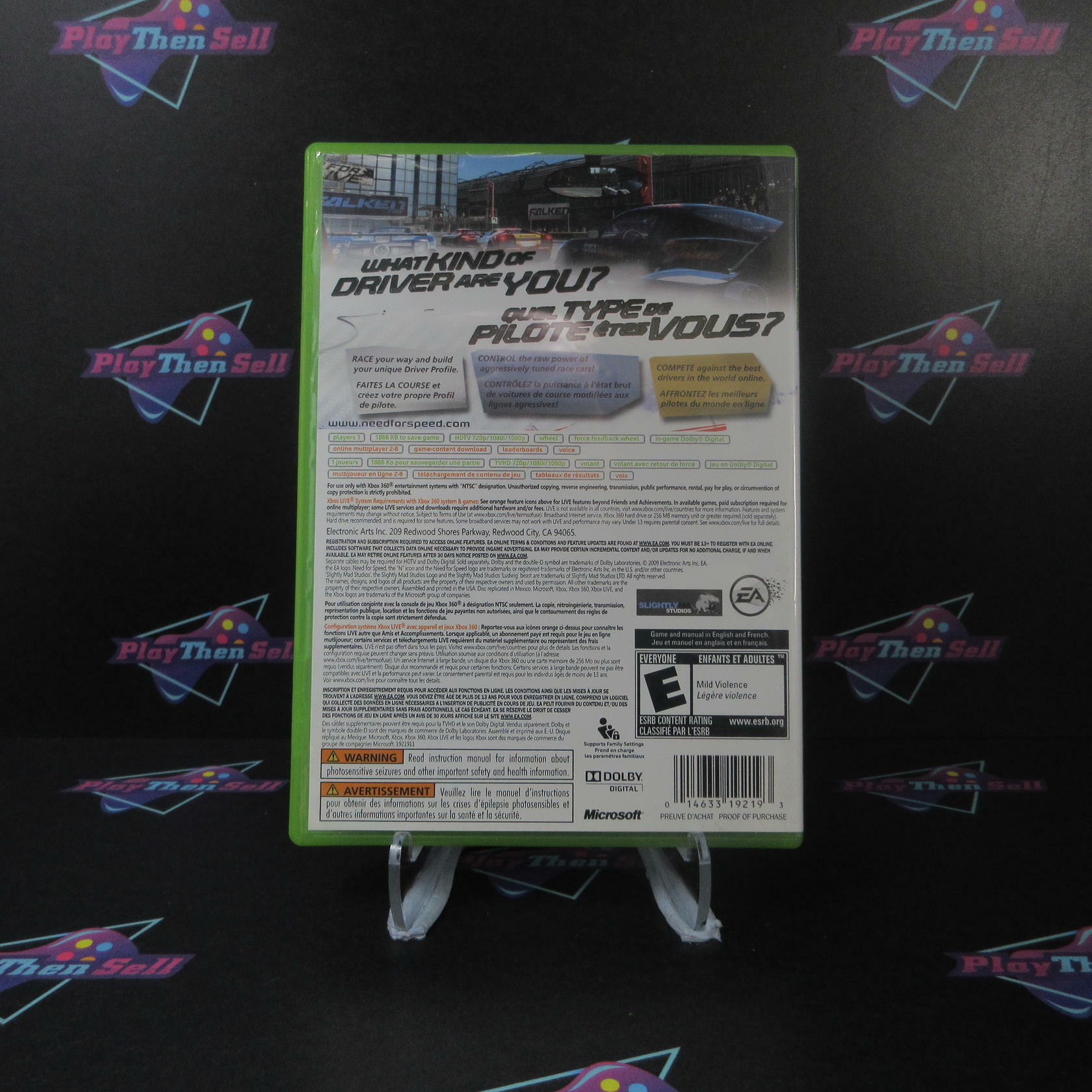 Need For Speed Shift Xbox 360 DD Complete CIB - Very Good