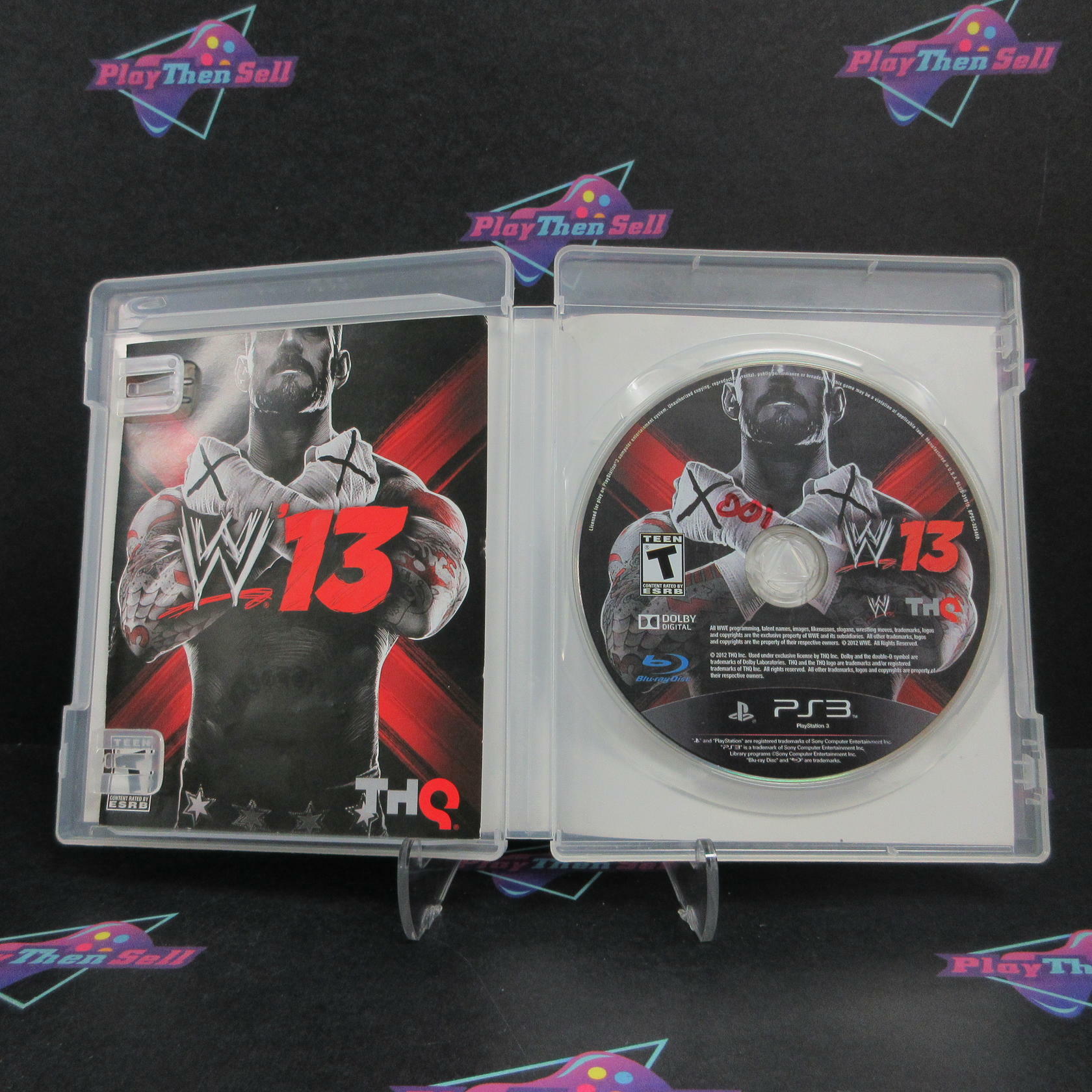 WWE '13 PS3 PlayStation 3 AD/DD Complete CIB - Very Good