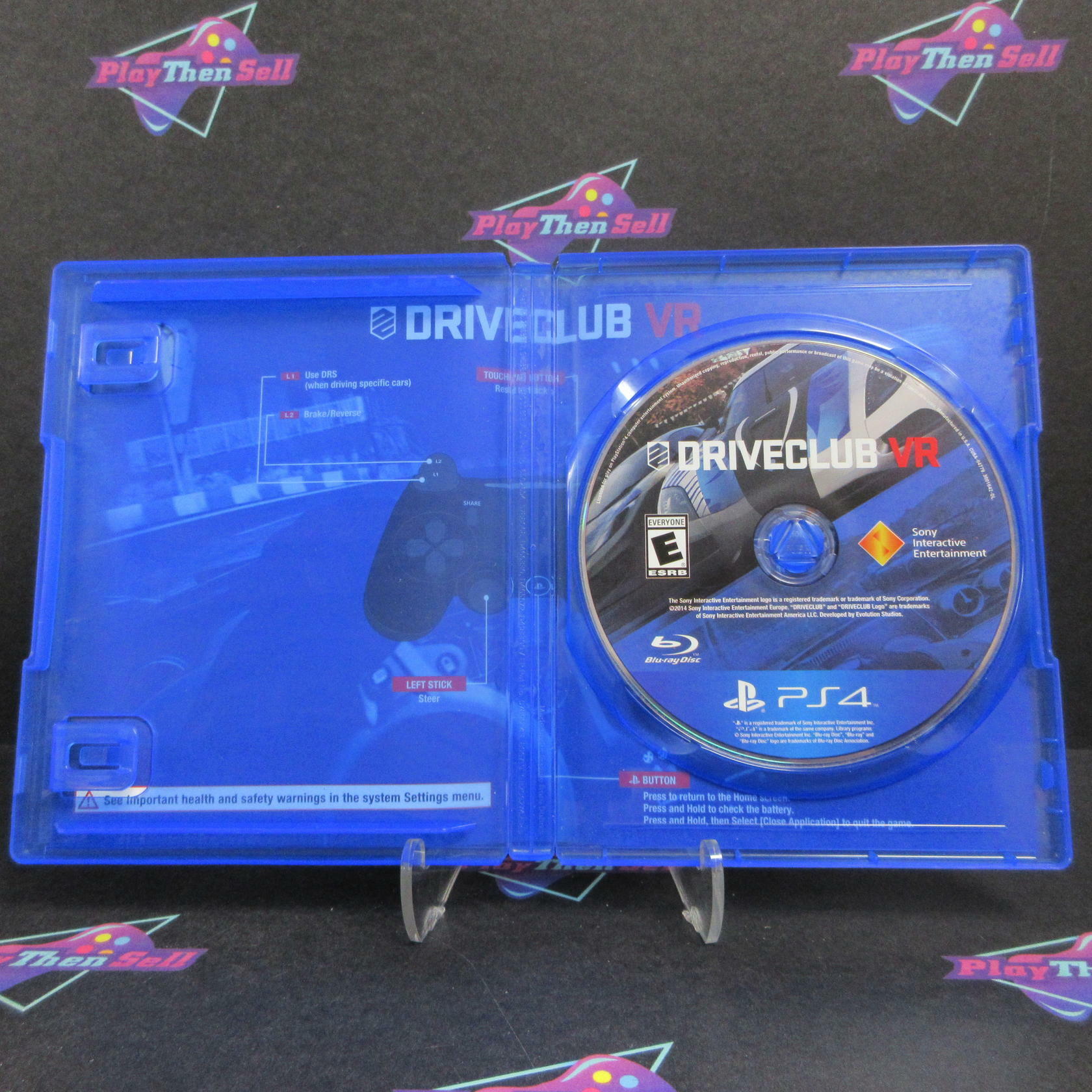DriveClub PS4 PlayStation 4 PSVR AD - Very Good