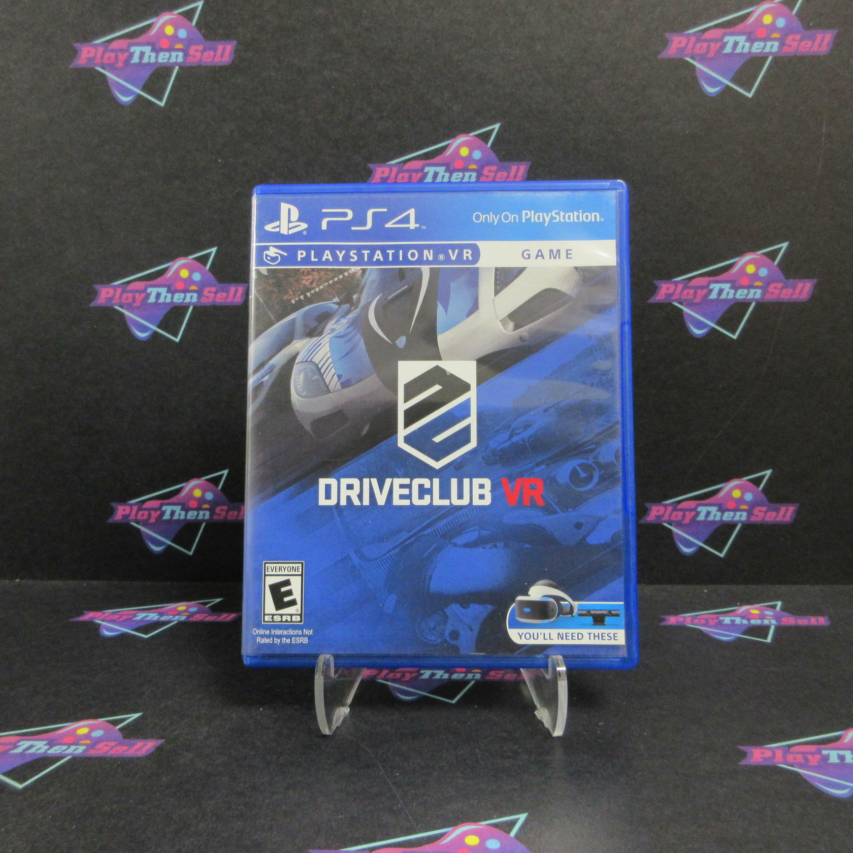 DriveClub PS4 PlayStation 4 PSVR AD - Very Good