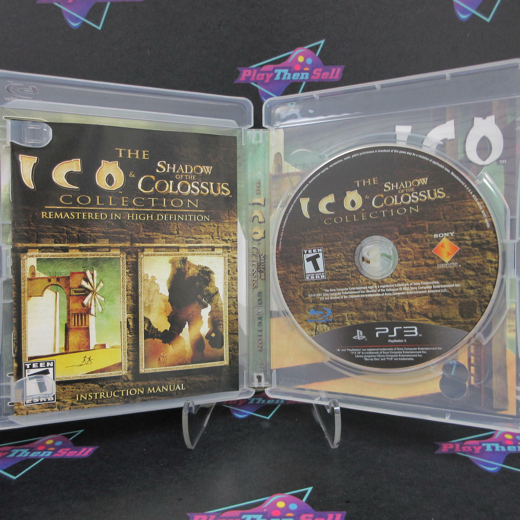 The ICO and Shadow of the Colossus Collection PS3 AD Complete CIB - Very Good