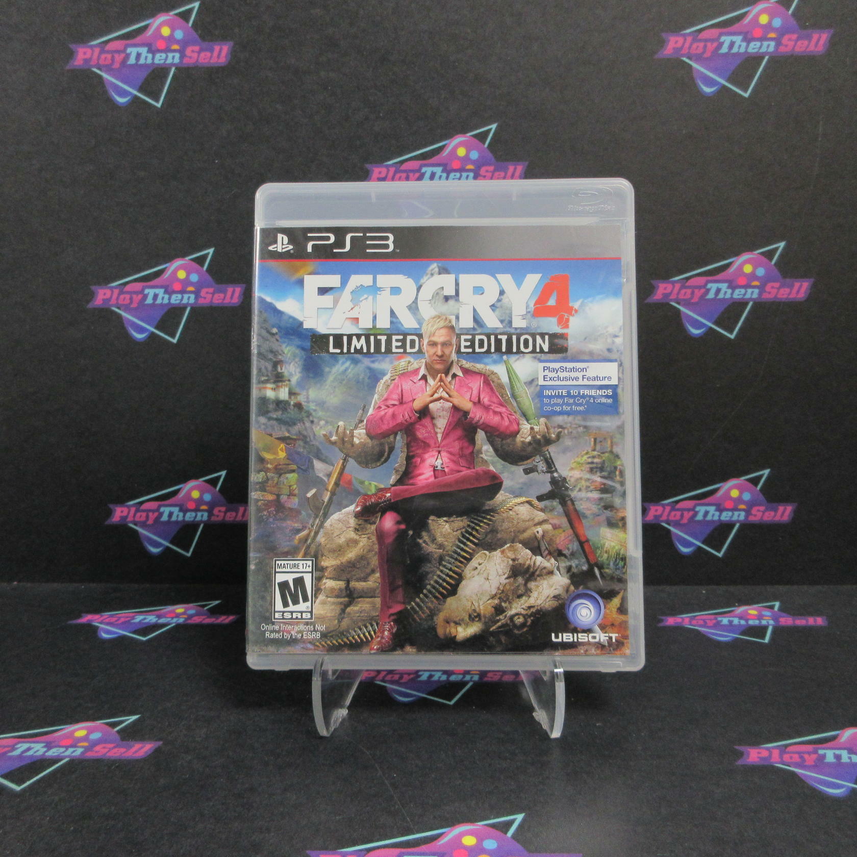 Far Cry 4 Limited Edition PS3 PlayStation 3 AD Complete CIB - Very Good
