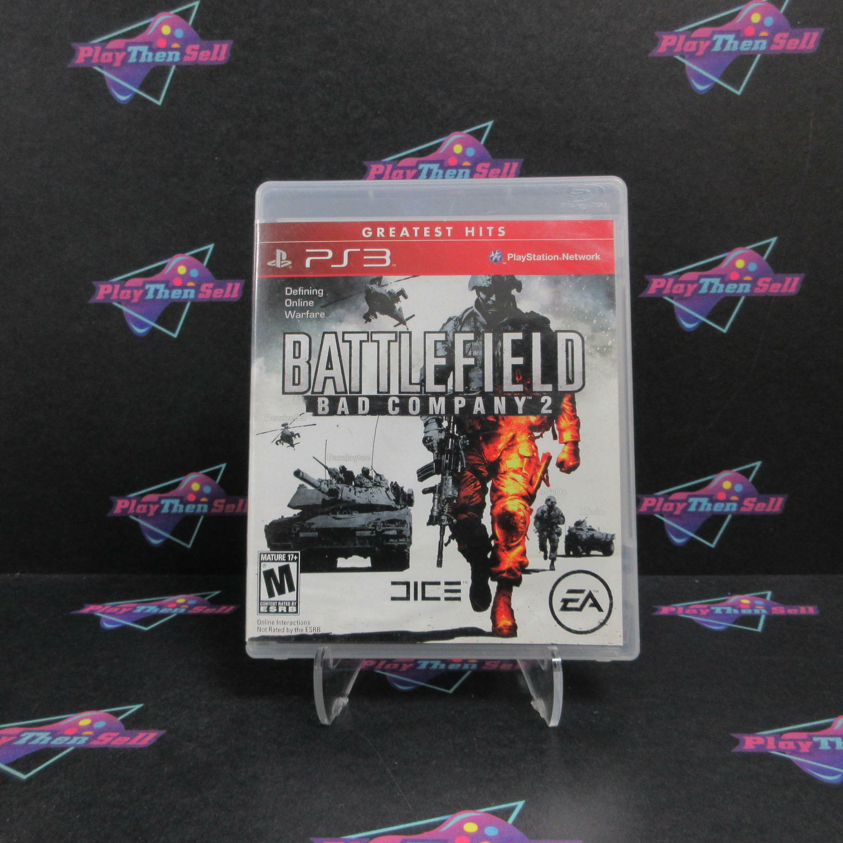 Battlefield Bad Company 2 GH PS3 PlayStation 3 AD Complete CIB - Very Good