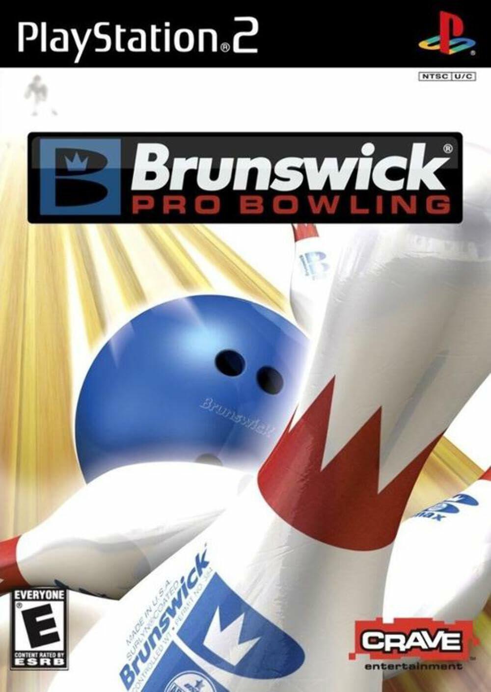 Brunswick Pro Bowling PS2 PlayStation 2 AD/NM - Very Good