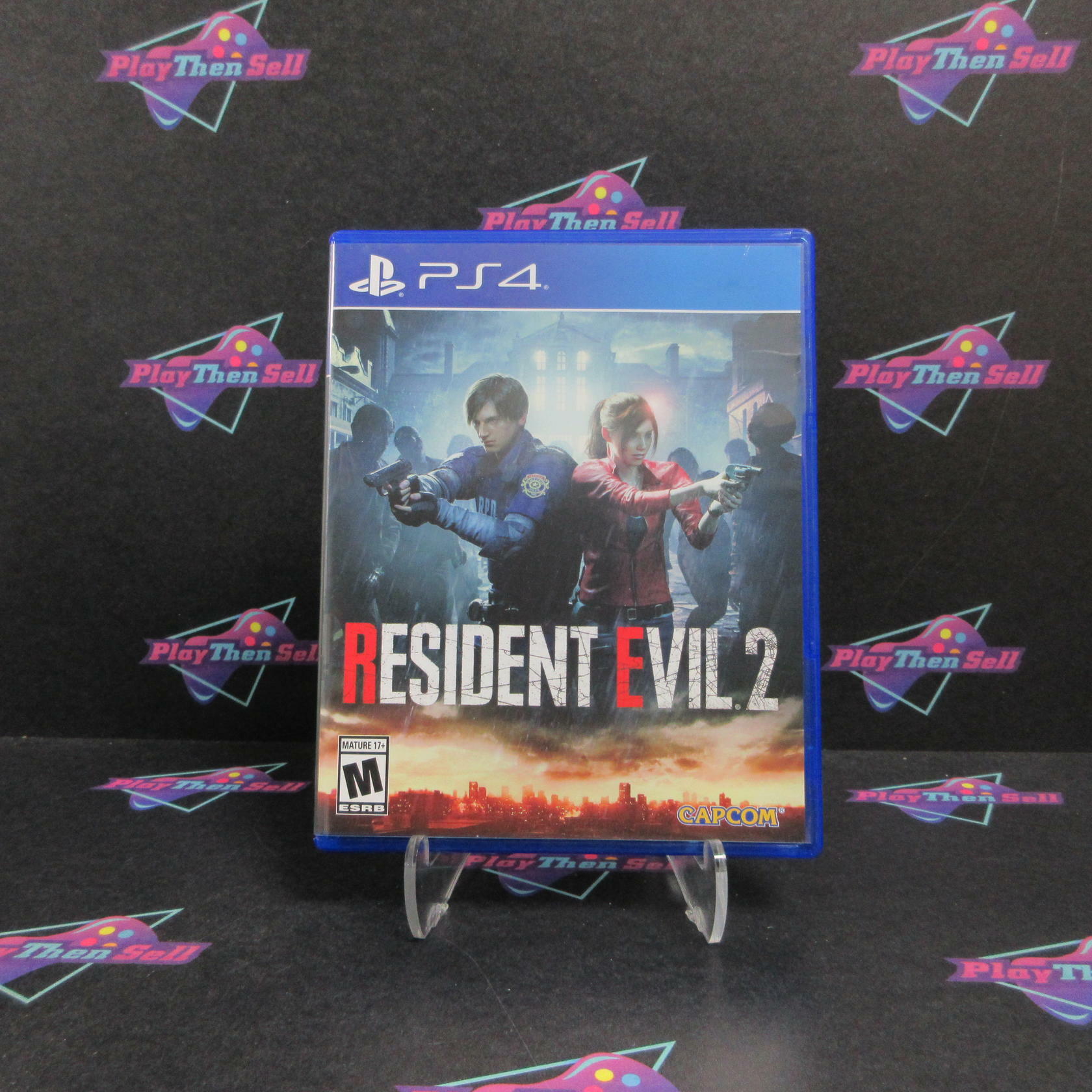 Resident Evil 2 PS4 PlayStation 4 AD Complete CIB - Very Good