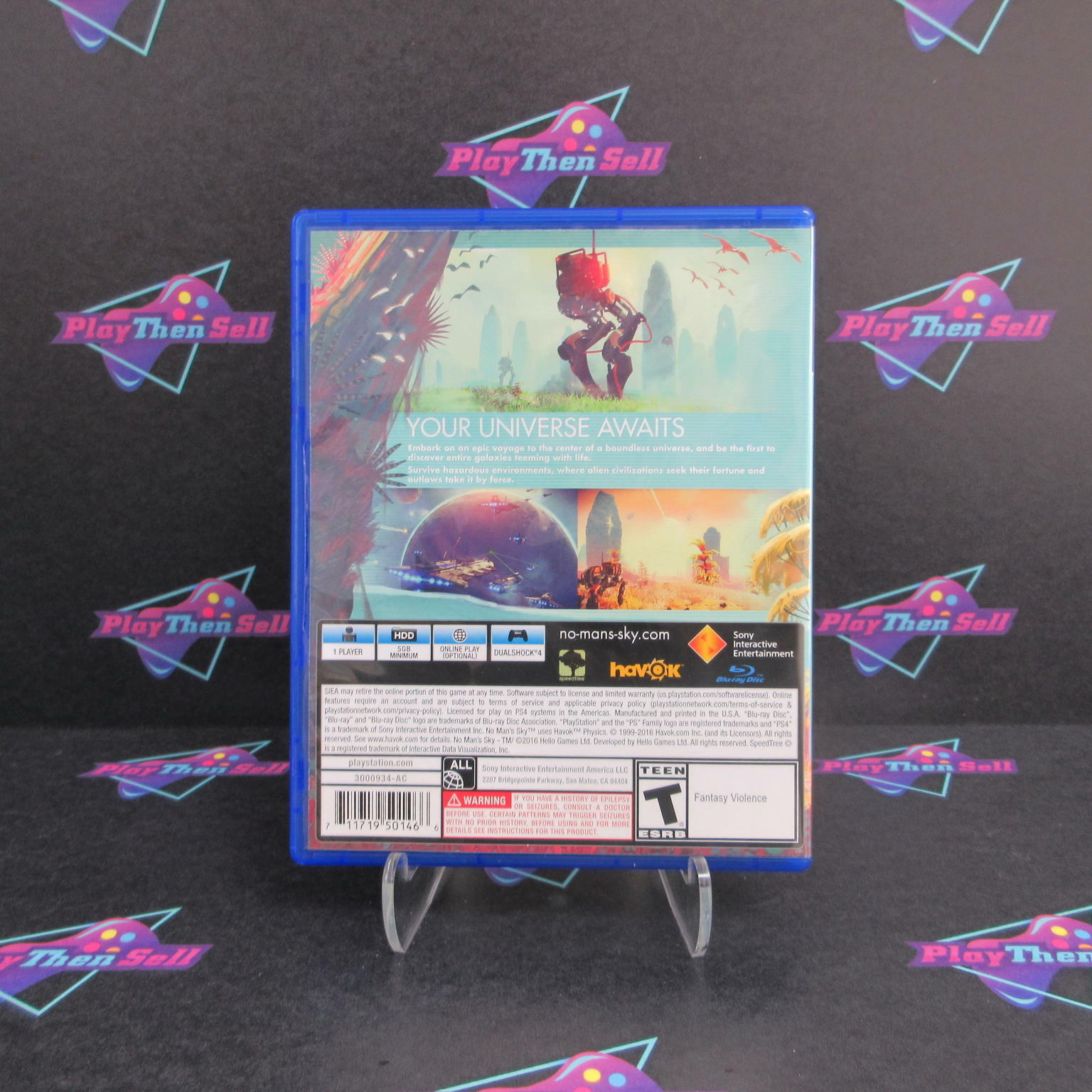 No Man's Sky PS4 PlayStation 4 - Like New