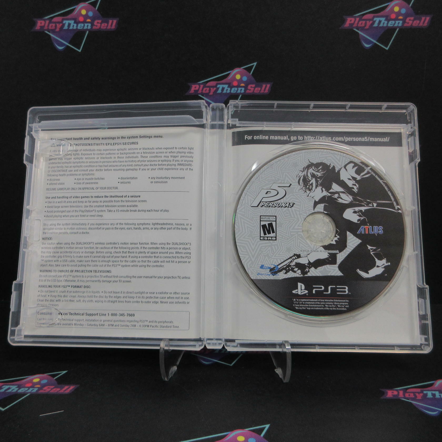 Persona 5 PS3 PlayStation 3 Complete - Excellent