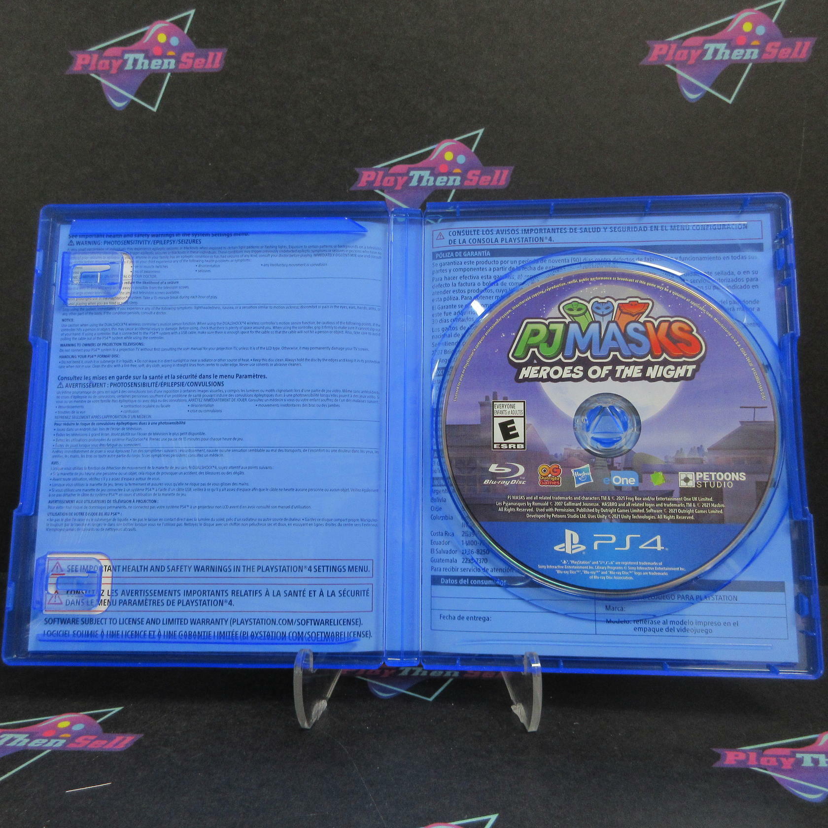 Pj Masks Heroes of The Night PS4 PlayStation 4 Complete - Excellent