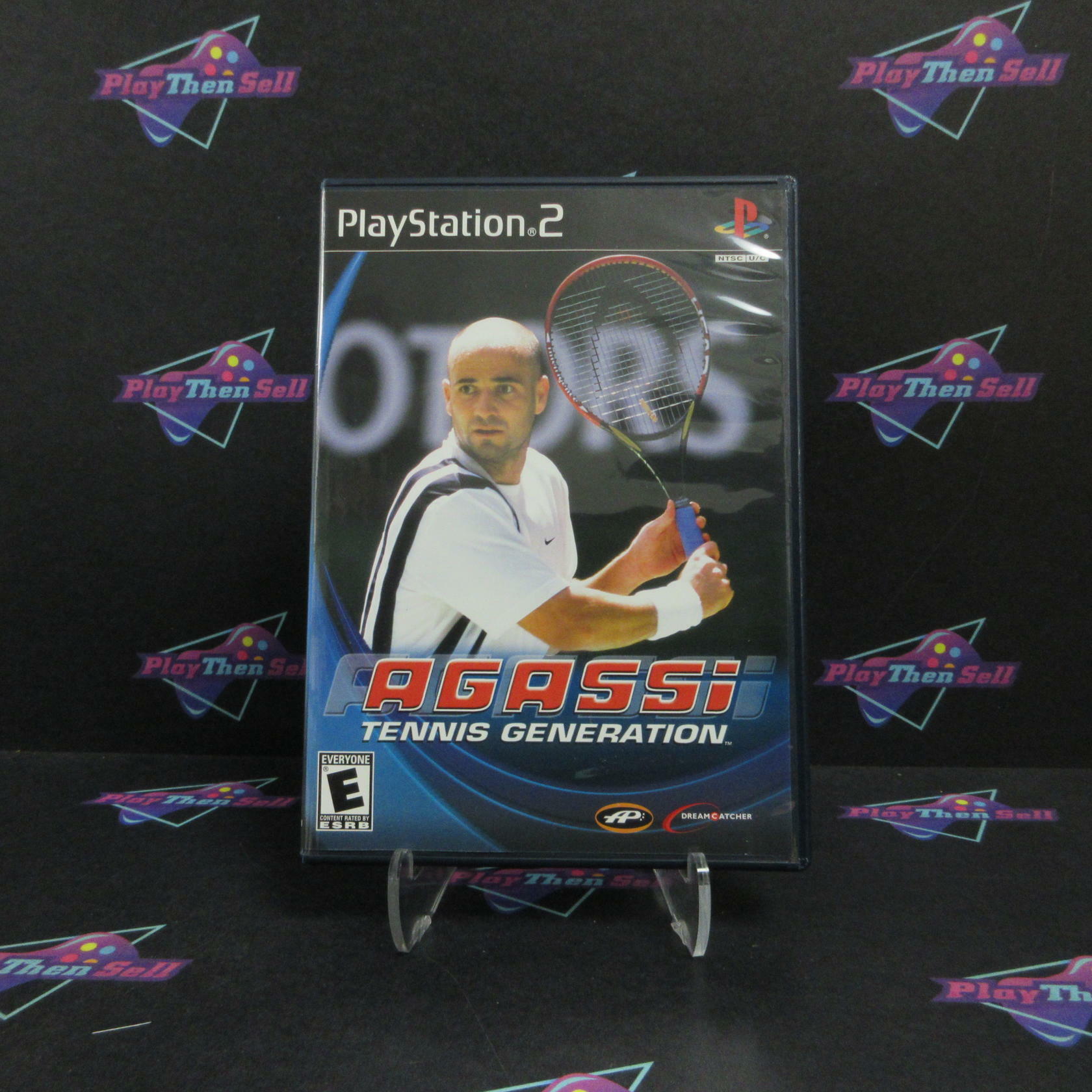 Agassi Tennis Generation PS2 PlayStation 2 + Reg Card Complete - Excellent