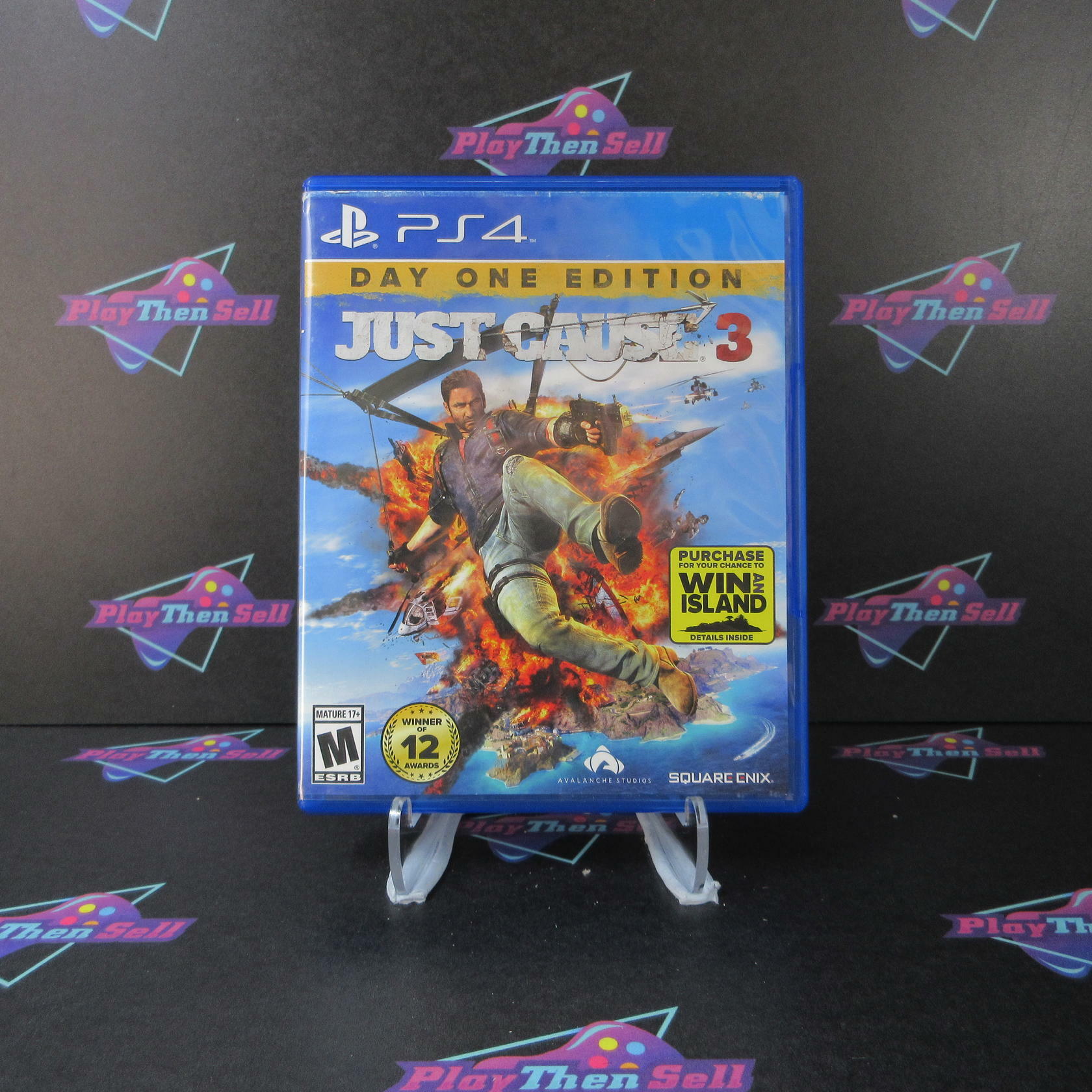 Just Cause 3 Day One Edition PS4 PlayStation 4 AD CIB - Very Good