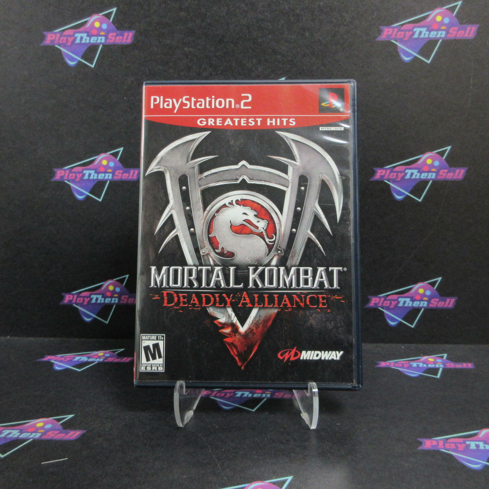 Mortal Kombat Deadly Alliance PS2 PlayStation 2 GH Complete - Excellent