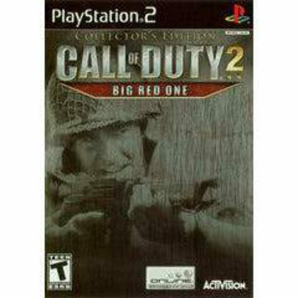 Call of Duty 2 Big Red One Collector's Edition PS2 PlayStation 2 CIB - Excellent