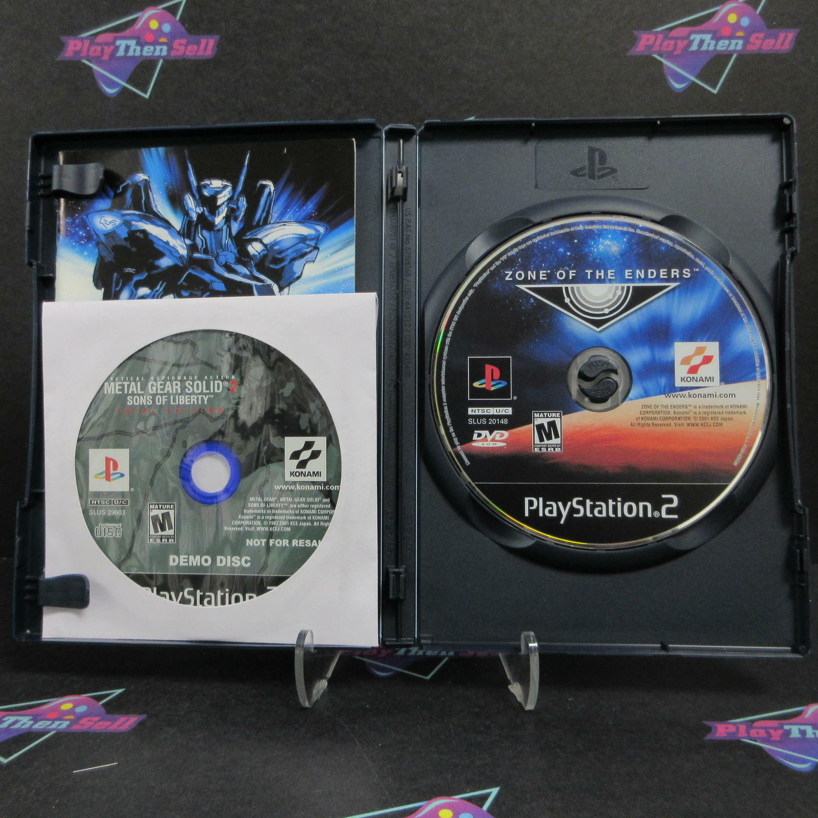 Zone of the Enders PS2 PlayStation 2 + Demo Disc - Like New