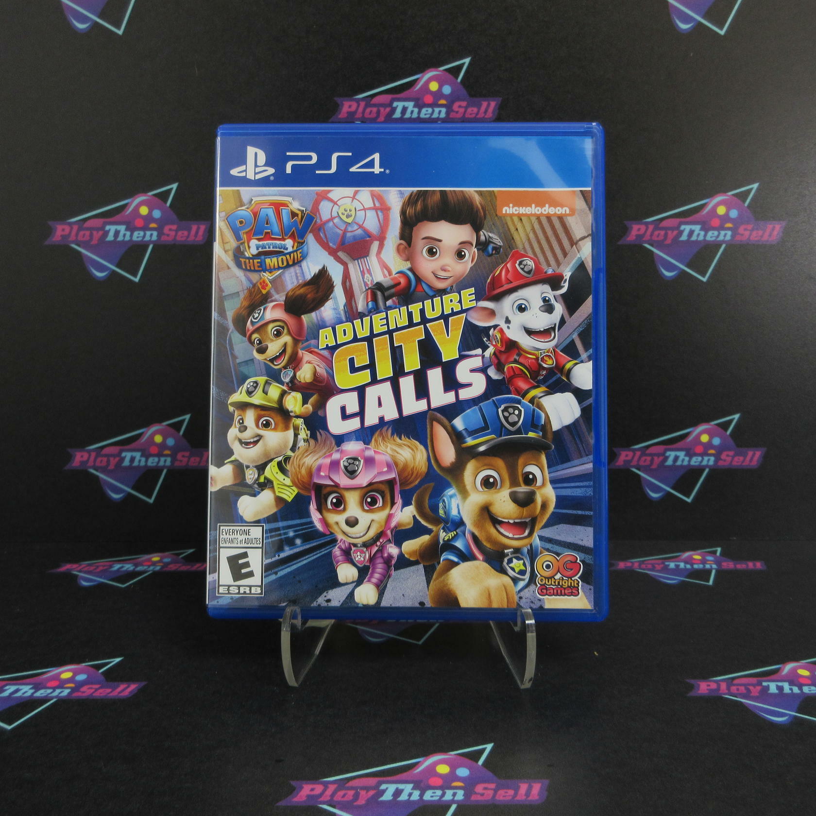 Paw Patrol The Movie Adventure City Calls PS4 PlayStation 4 Complete - Excellent