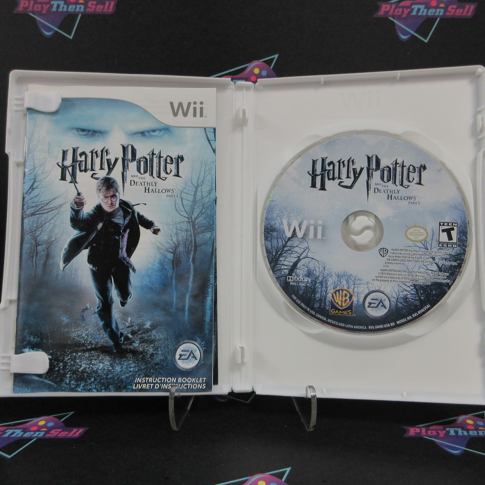 Harry Potter and the Deathly Hallows Part 1 Nintendo Wii Complete - Excellent