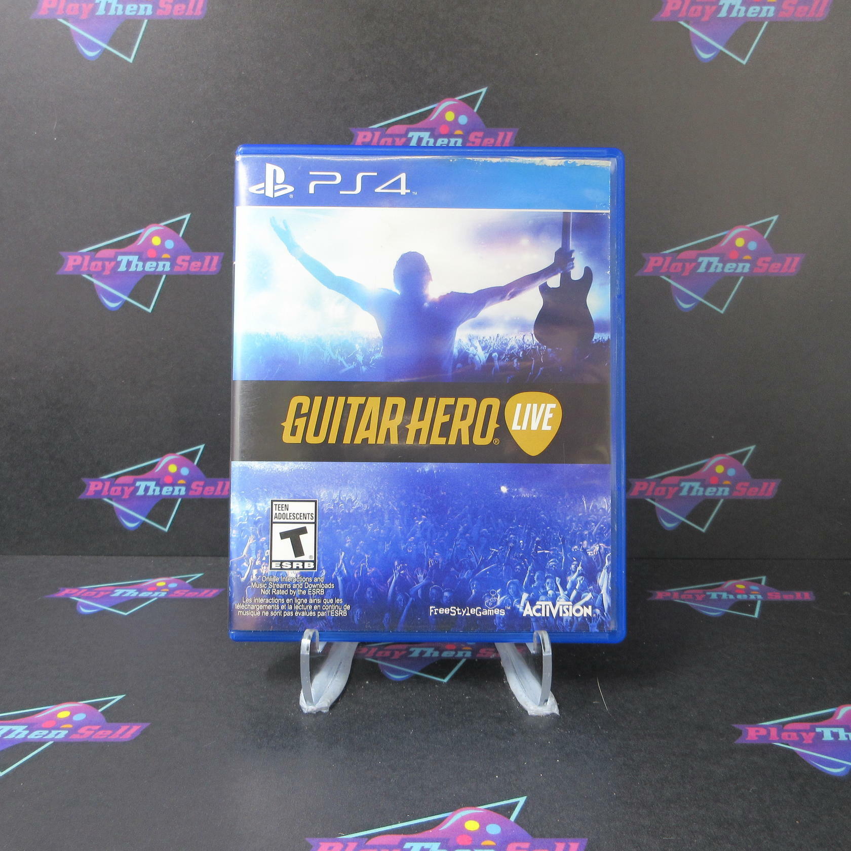 Guitar Hero Live PS4 PlayStation 4 AD Complete CIB - Very Good