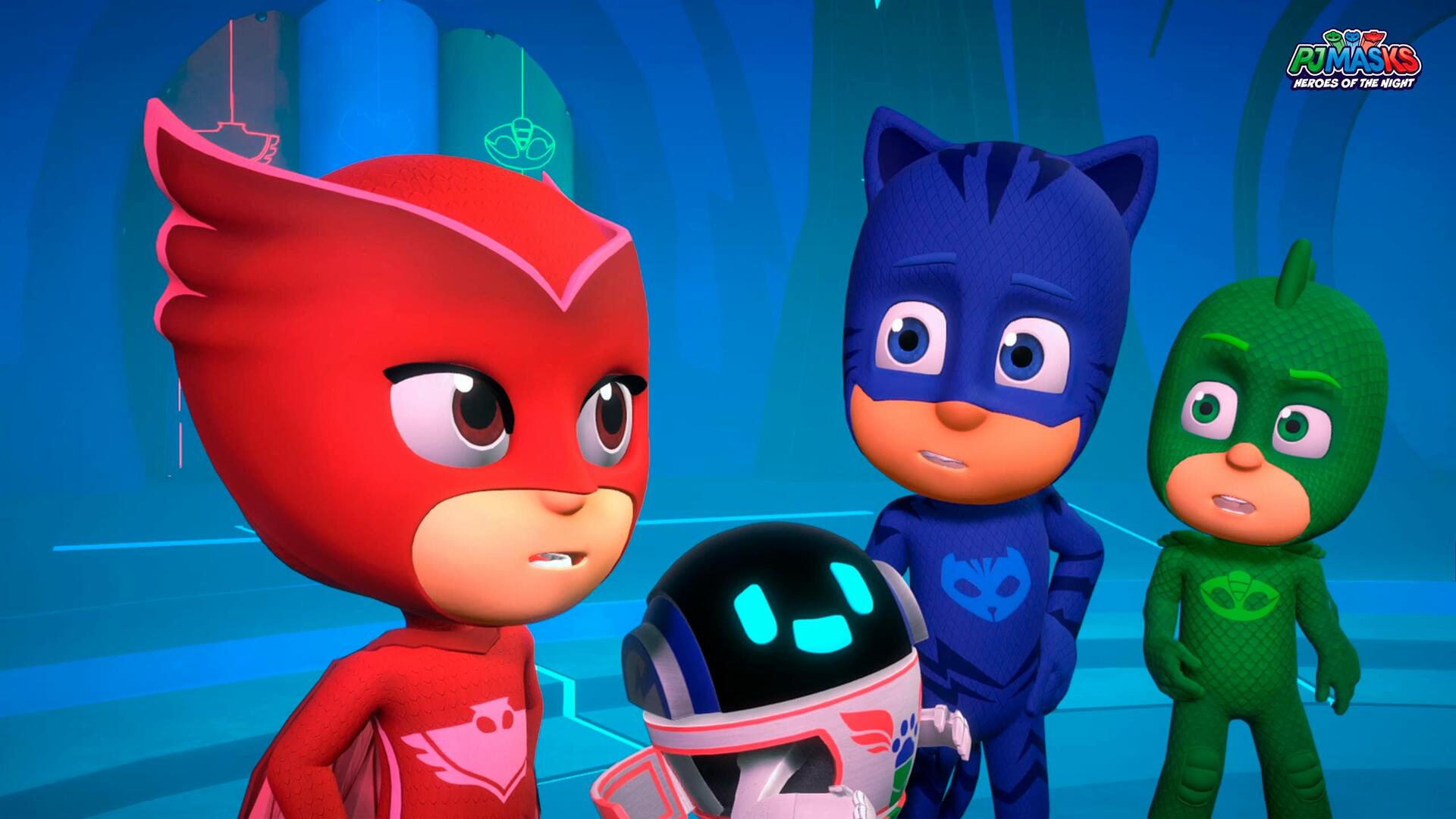 Pj Masks Heroes of The Night PS4 PlayStation 4 Complete - Excellent