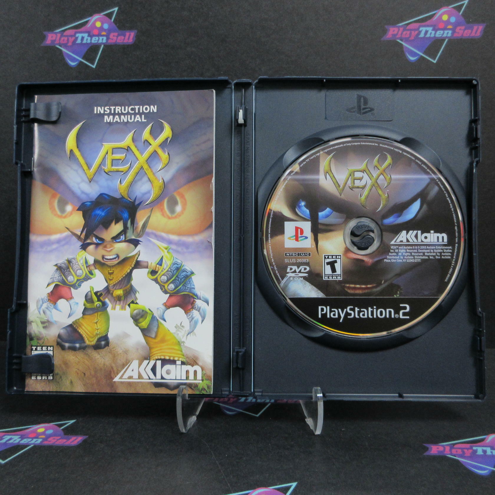 Vexx PS2 PlayStation 2 + Reg Card Complete - Excellent