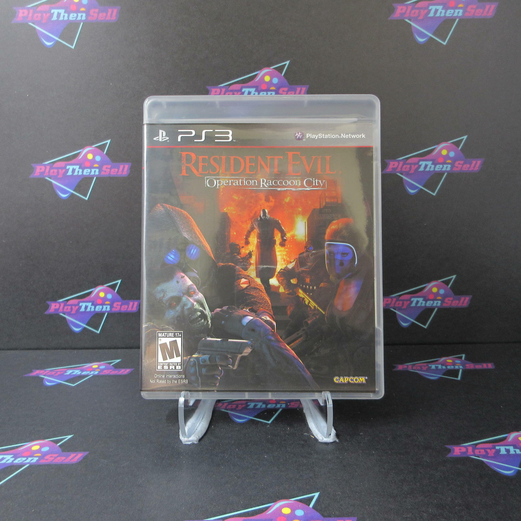 Resident Evil Operation Raccoon City PS3 PlayStation 3 AD Complete CIB - Very Good