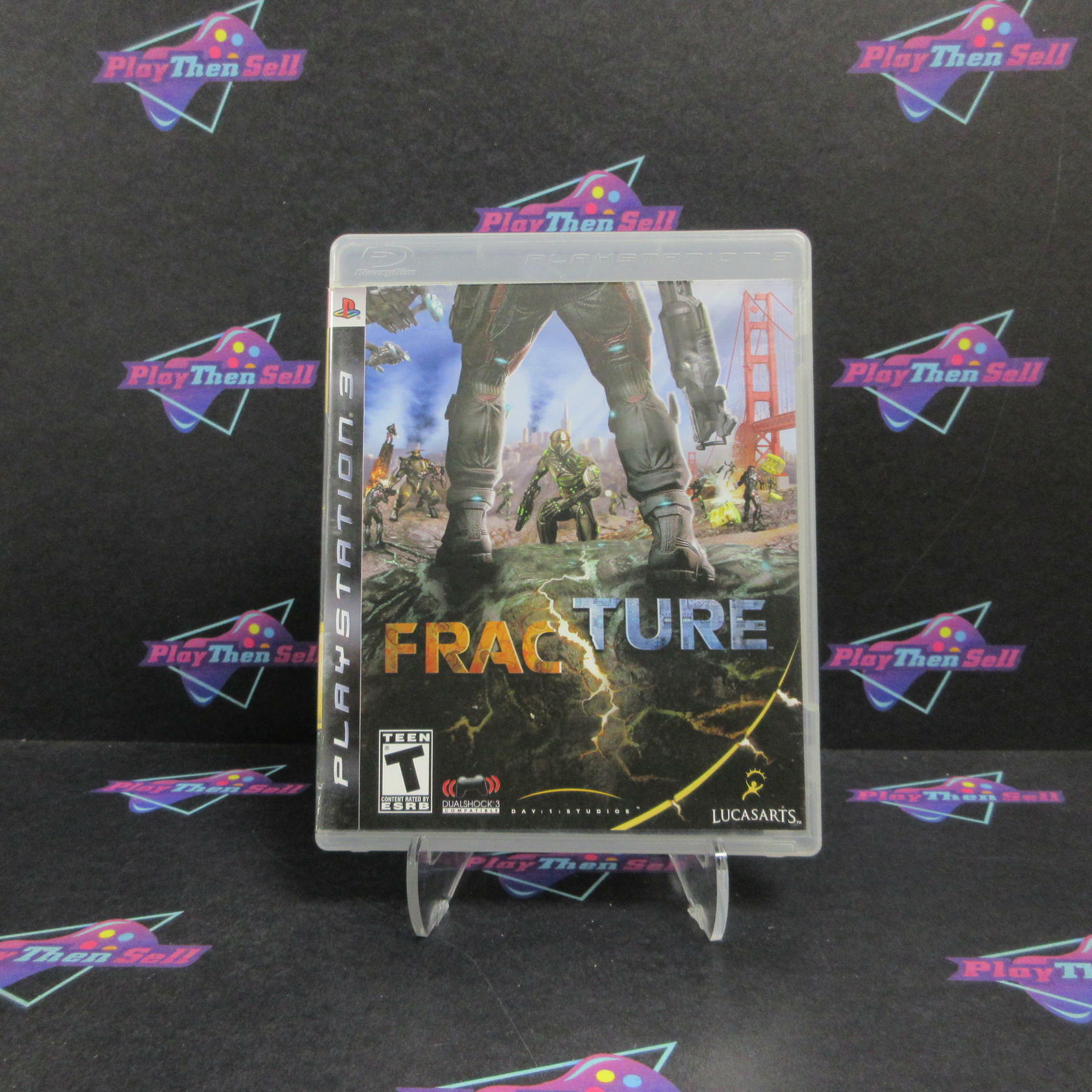 Fracture PS3 PlayStation 3 AD Complete CIB - Very Good