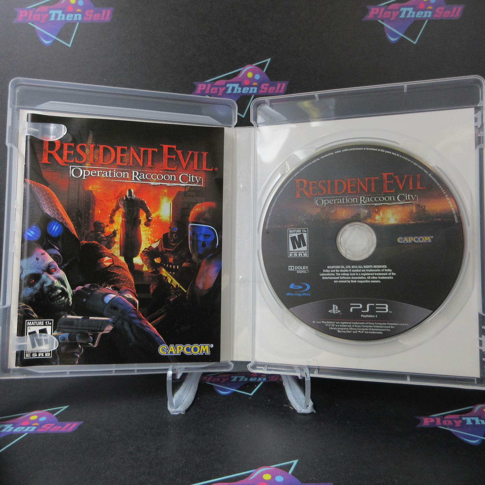 Resident Evil Operation Raccoon City PS3 PlayStation 3 AD Complete CIB - Very Good