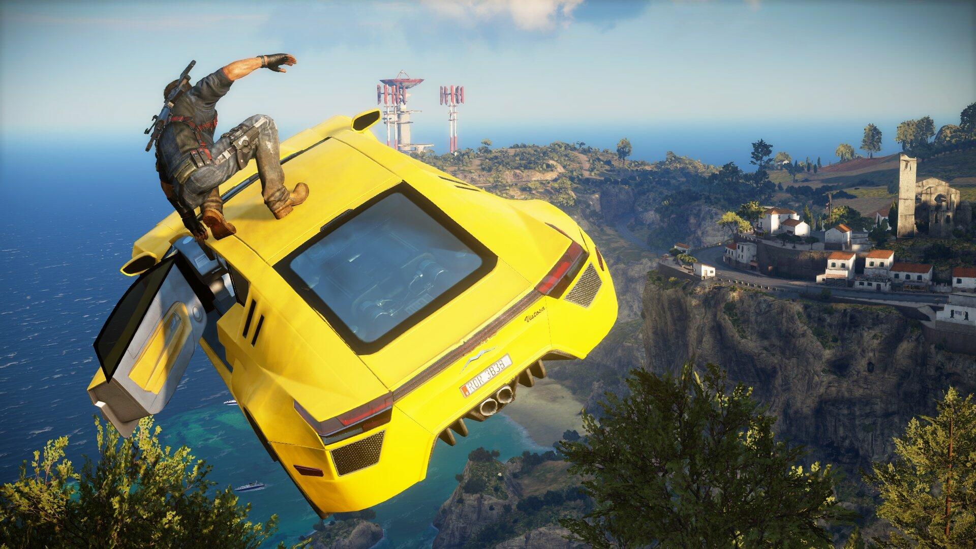 Just Cause 3 Day One Edition PS4 PlayStation 4 AD CIB - Very Good