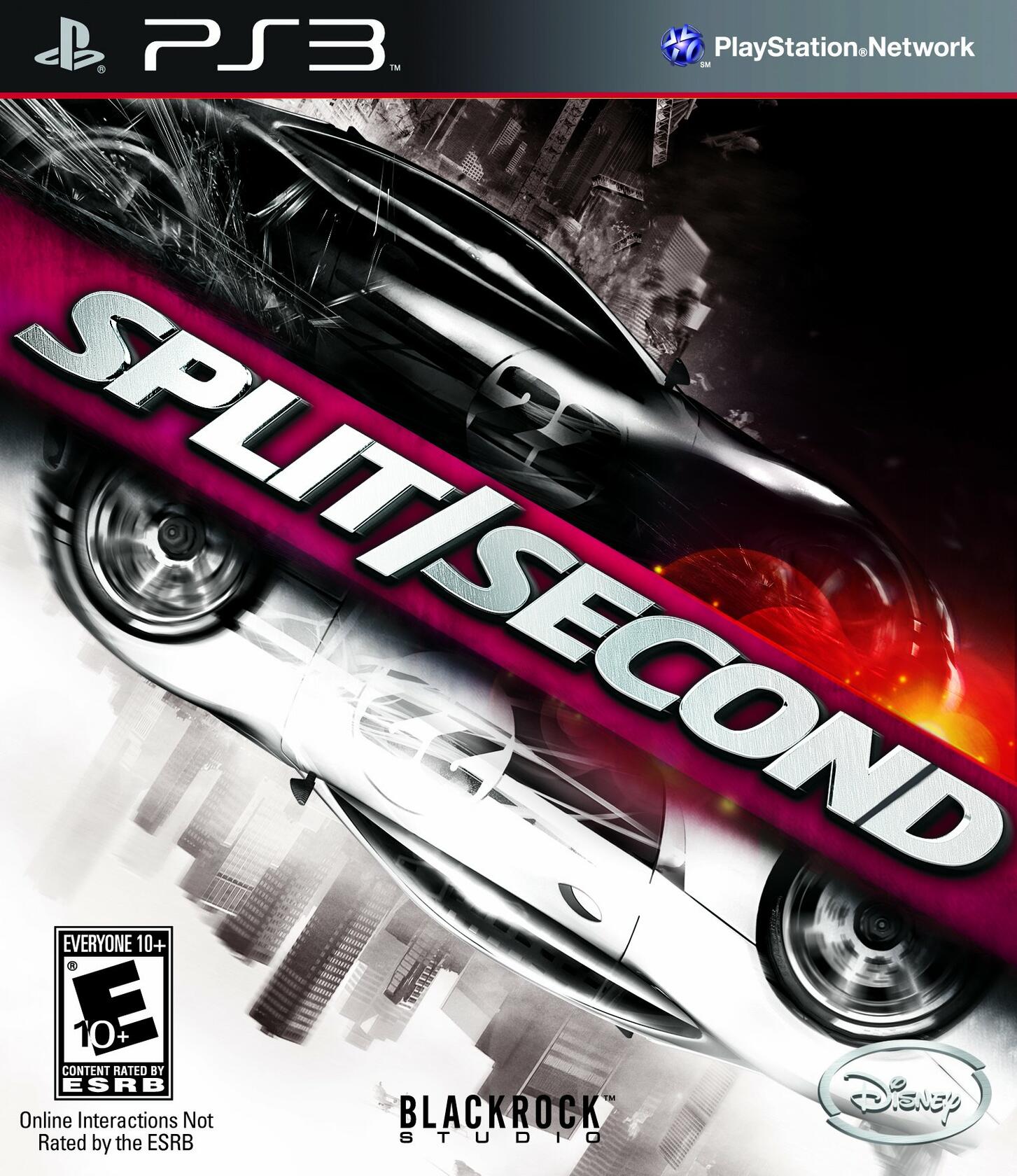 Split/Second PS3 PlayStation 3 AD Complete CIB - Very Good