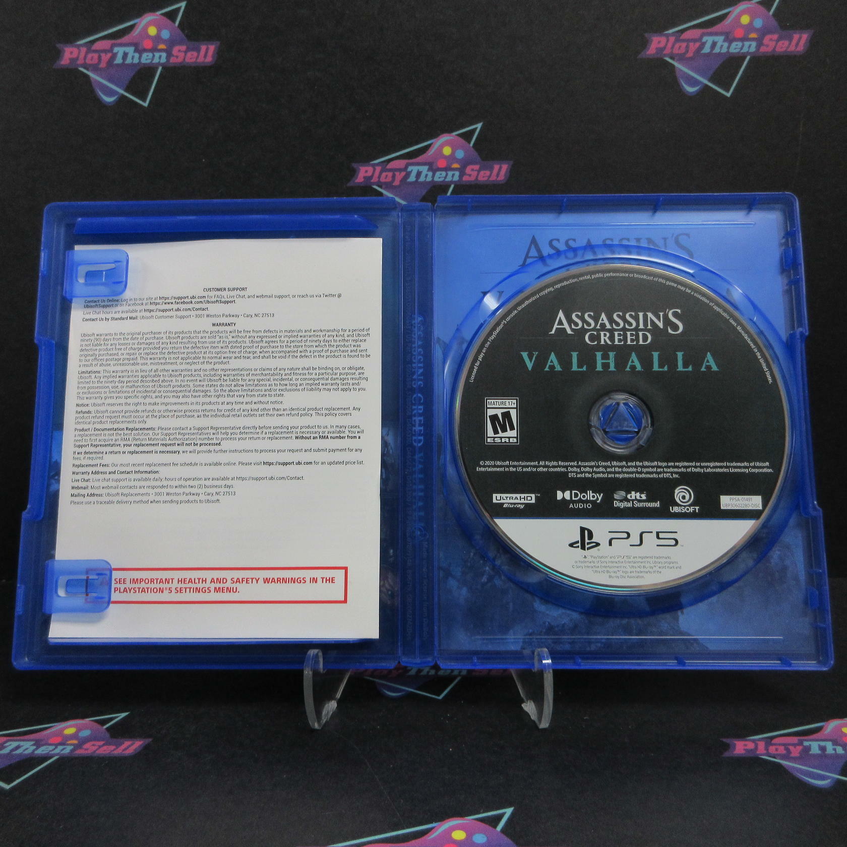 Assassin’s Creed Valhalla PS5 PlayStation 5 AD Complete CIB - Very Good