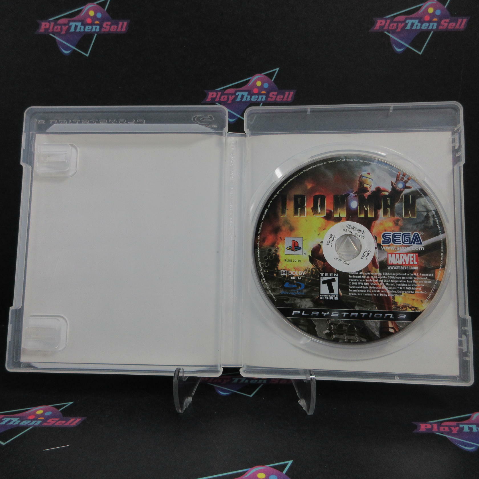 Iron Man PS3 PlayStation 3 DD/NM - Very Good