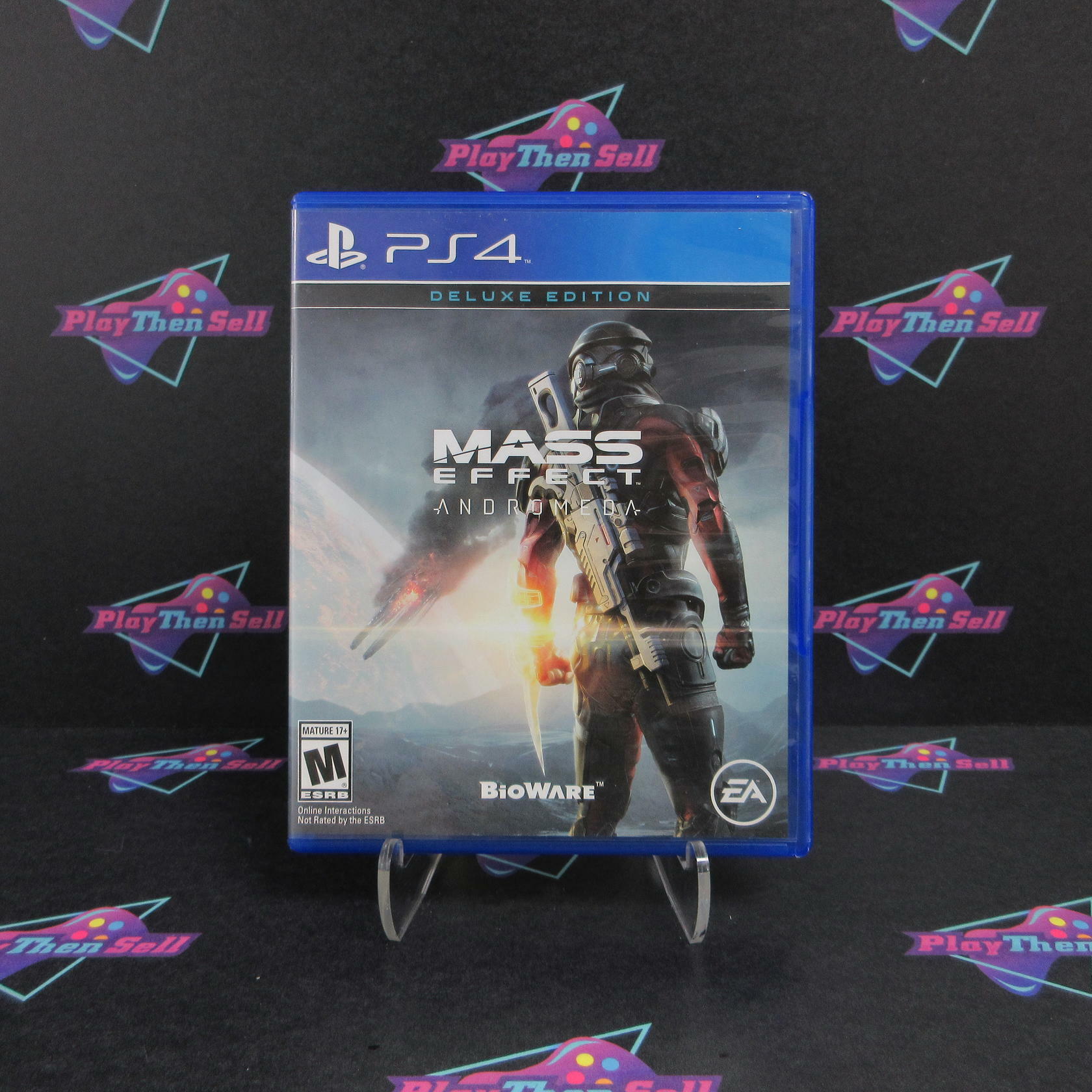 Mass Effect Andromeda Deluxe Edition PS4 PlayStation 4 Complete - Excellent